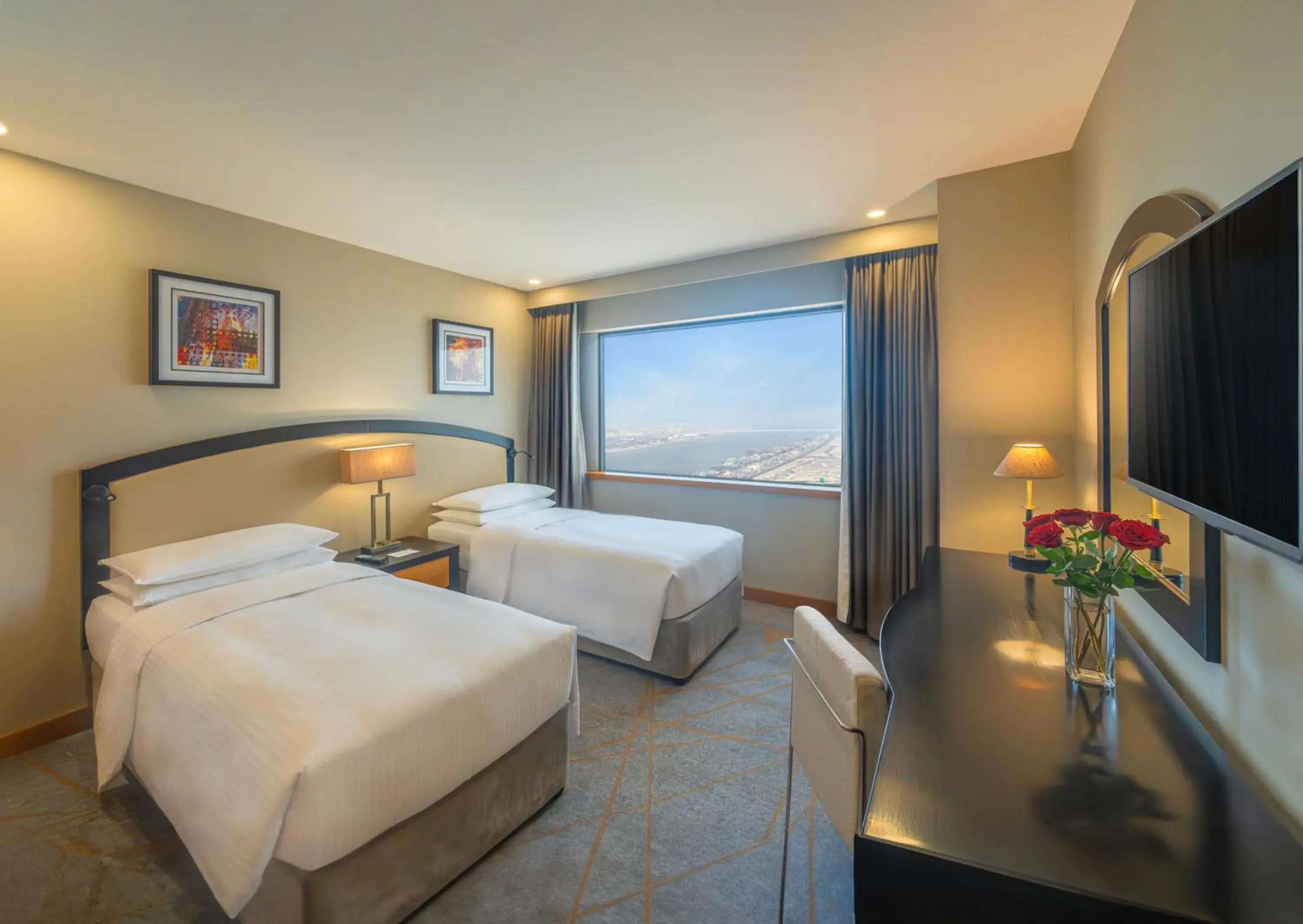 Bed in Hyatt Regency Galleria Residence Dubai Bed in Hyatt Regency Galleria Residence Dubai