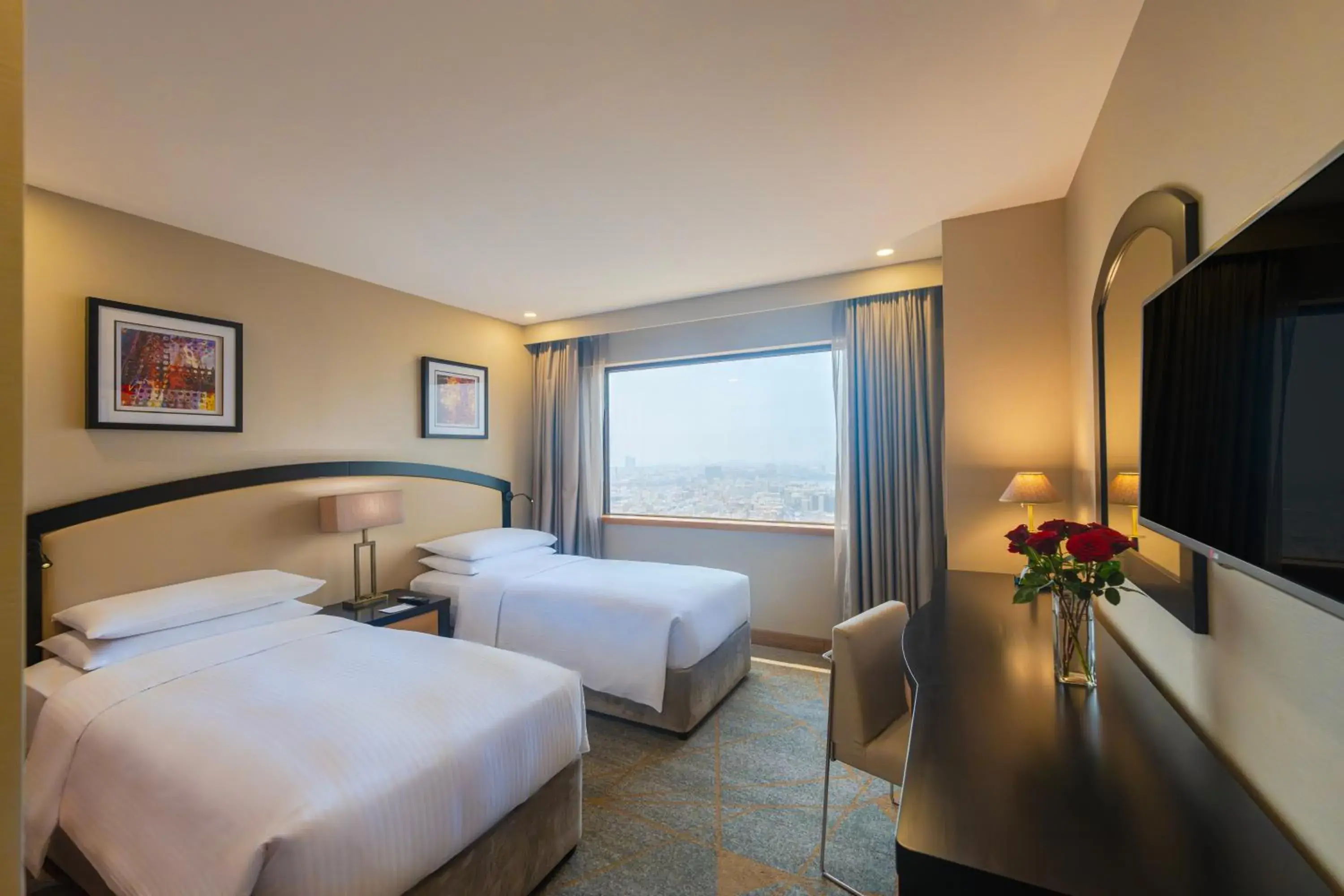 Bed in Hyatt Regency Galleria Residence Dubai Bed in Hyatt Regency Galleria Residence Dubai