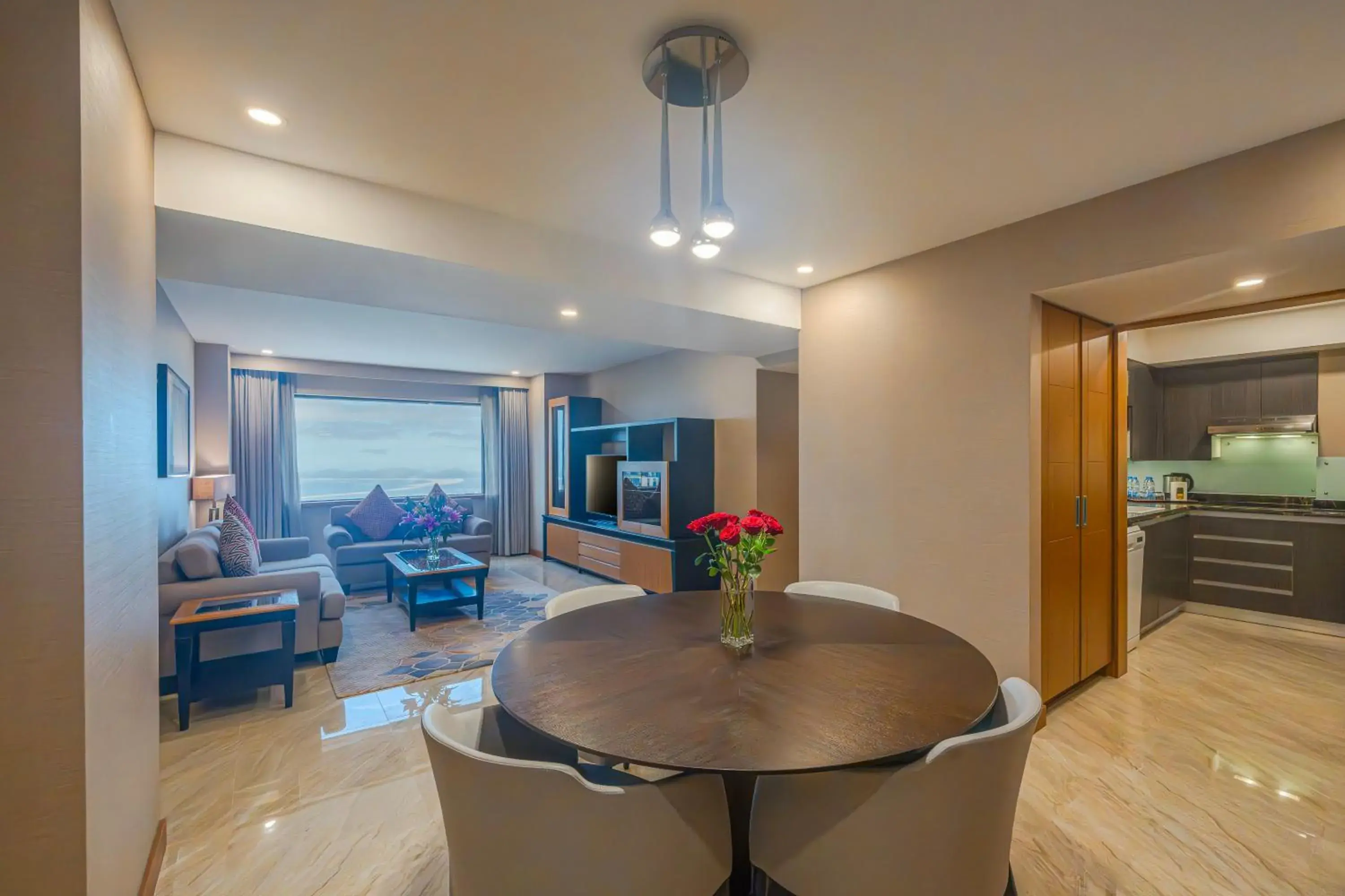 Living room in Hyatt Regency Galleria Residence Dubai Living room in Hyatt Regency Galleria Residence Dubai