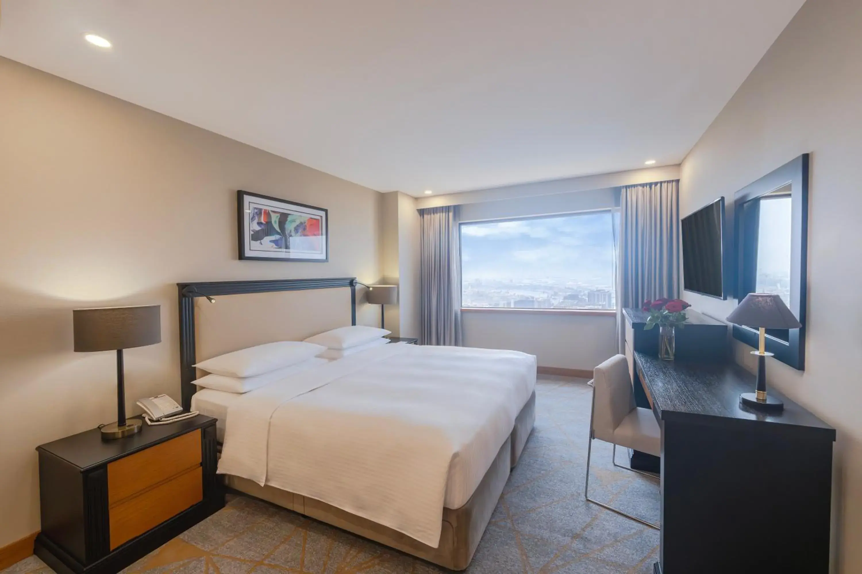 Bed in Hyatt Regency Galleria Residence Dubai Bed in Hyatt Regency Galleria Residence Dubai