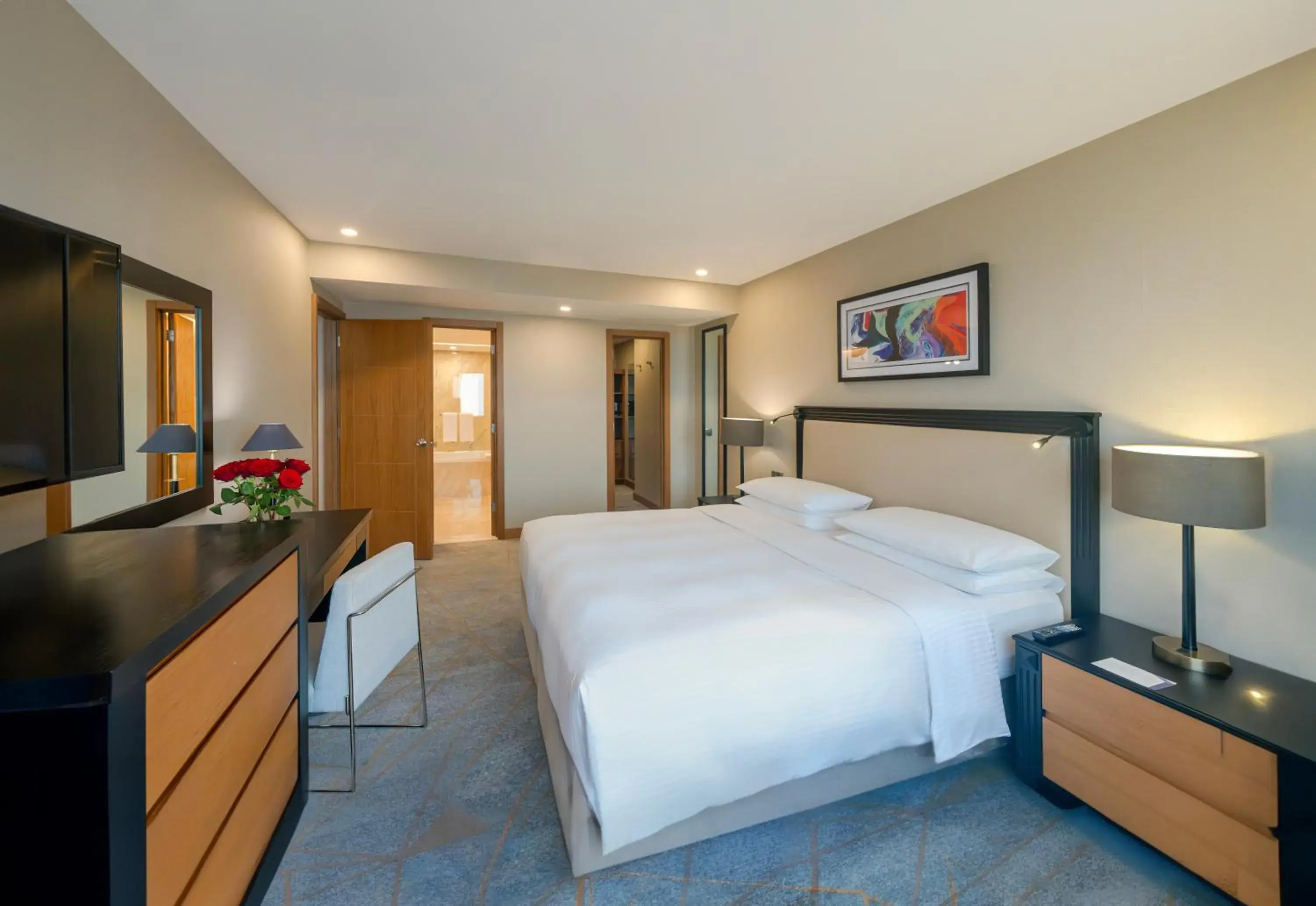 Bed in Hyatt Regency Galleria Residence Dubai Bed in Hyatt Regency Galleria Residence Dubai