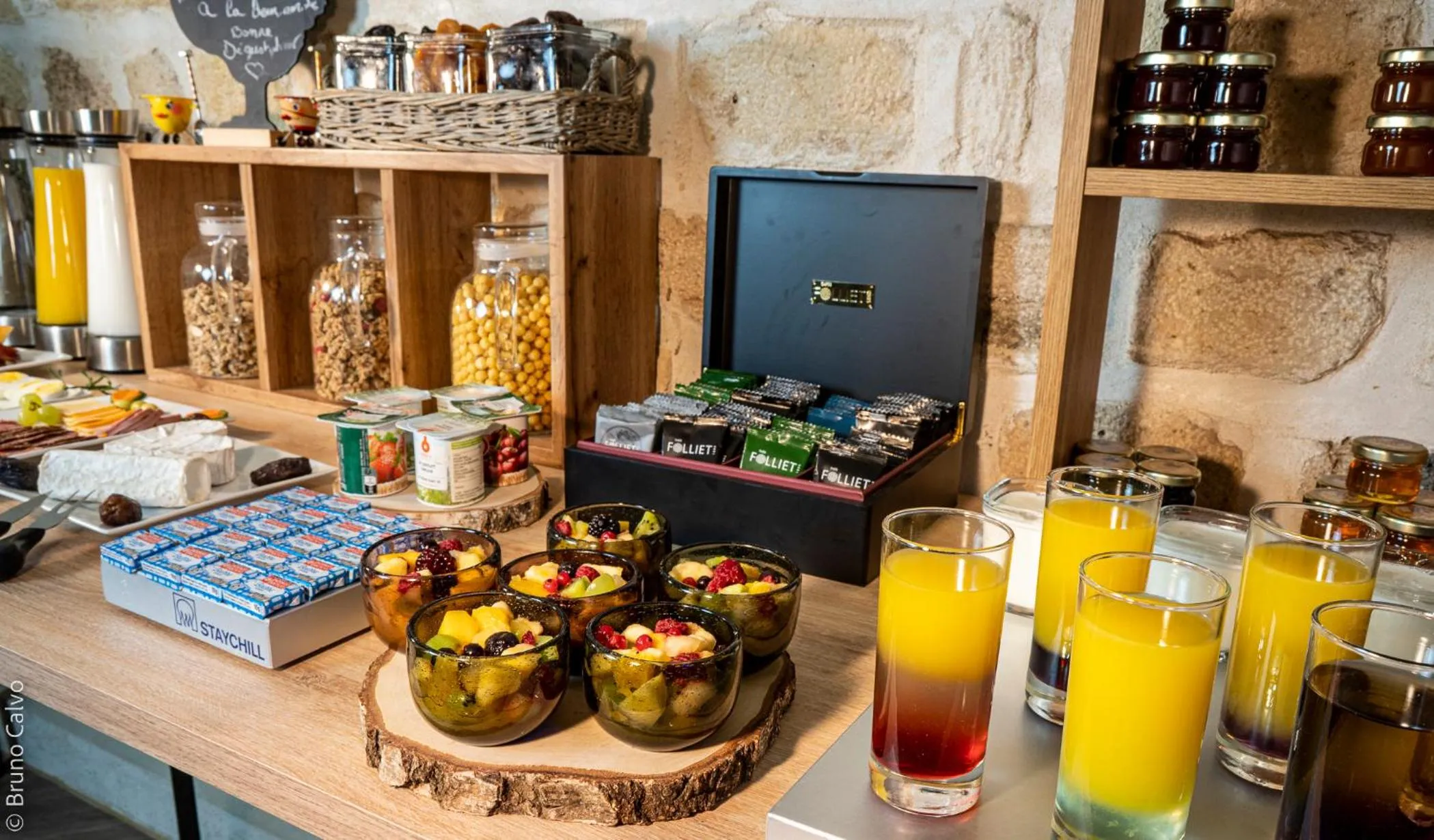 Food and drinks in 26 Faubourg - Ex-Hotel de Reims