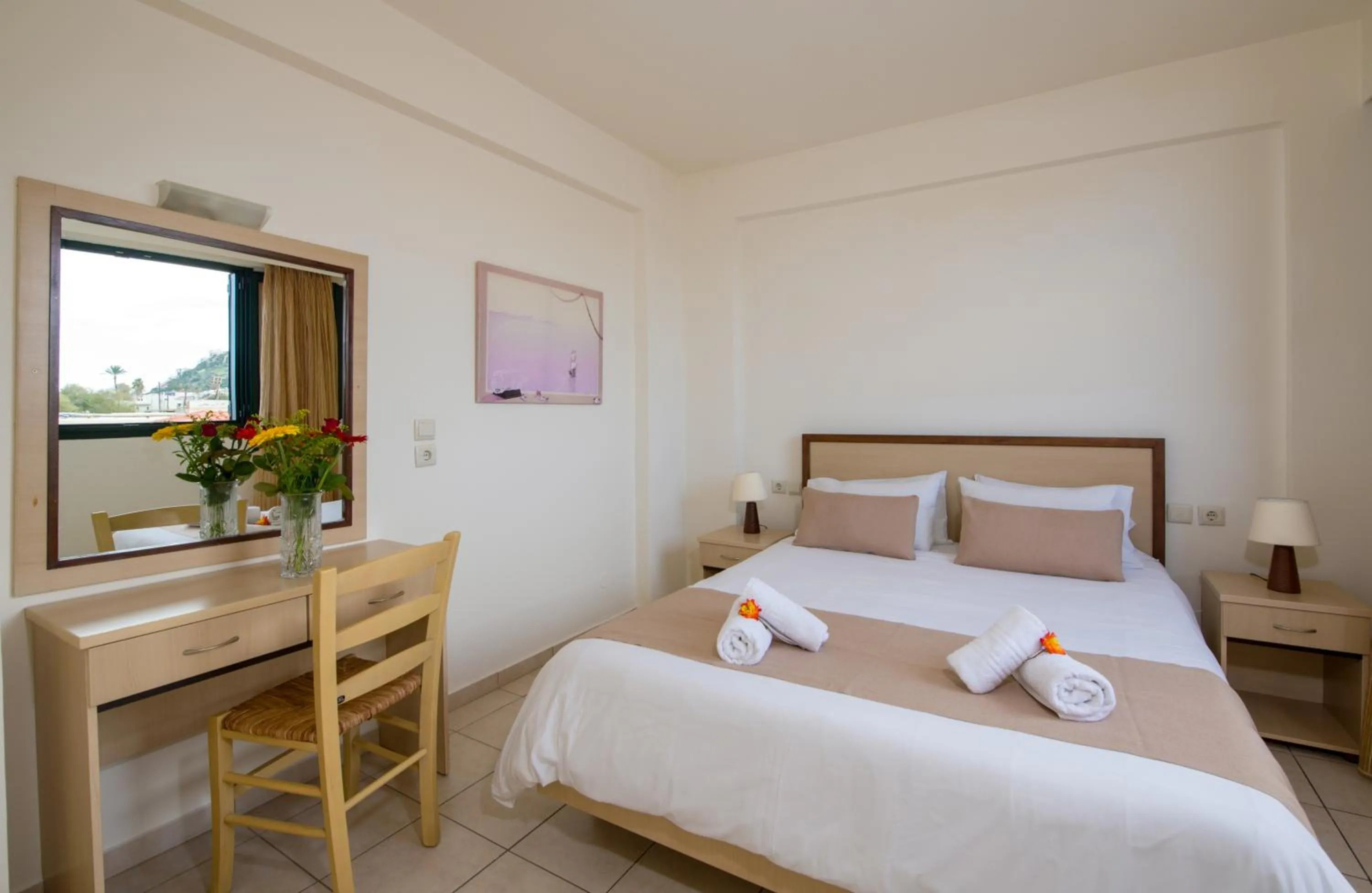 Bed in Margarita Beach Hotel