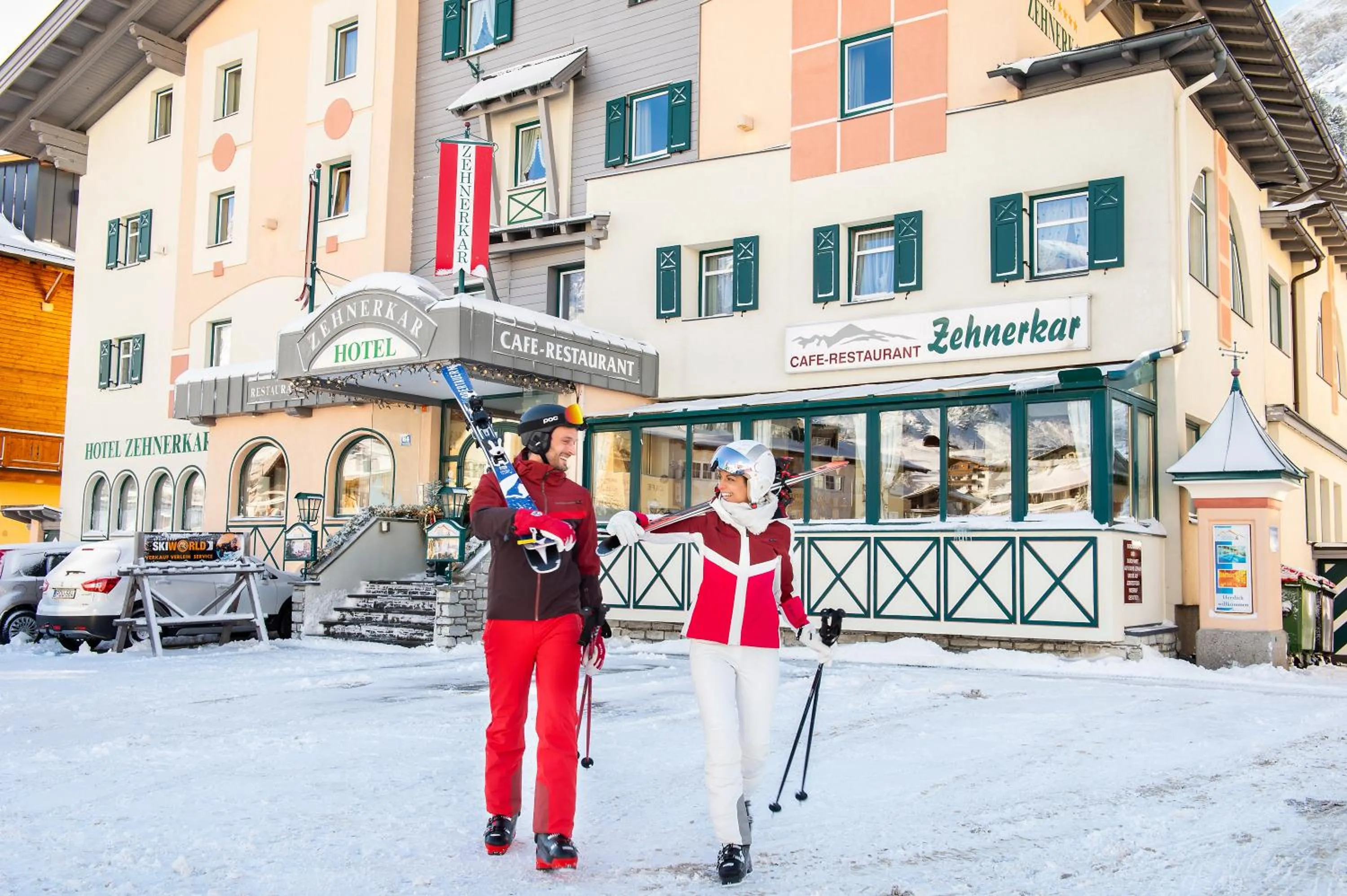 Skiing in Hotel Zehnerkar & Hotel Obertauern
