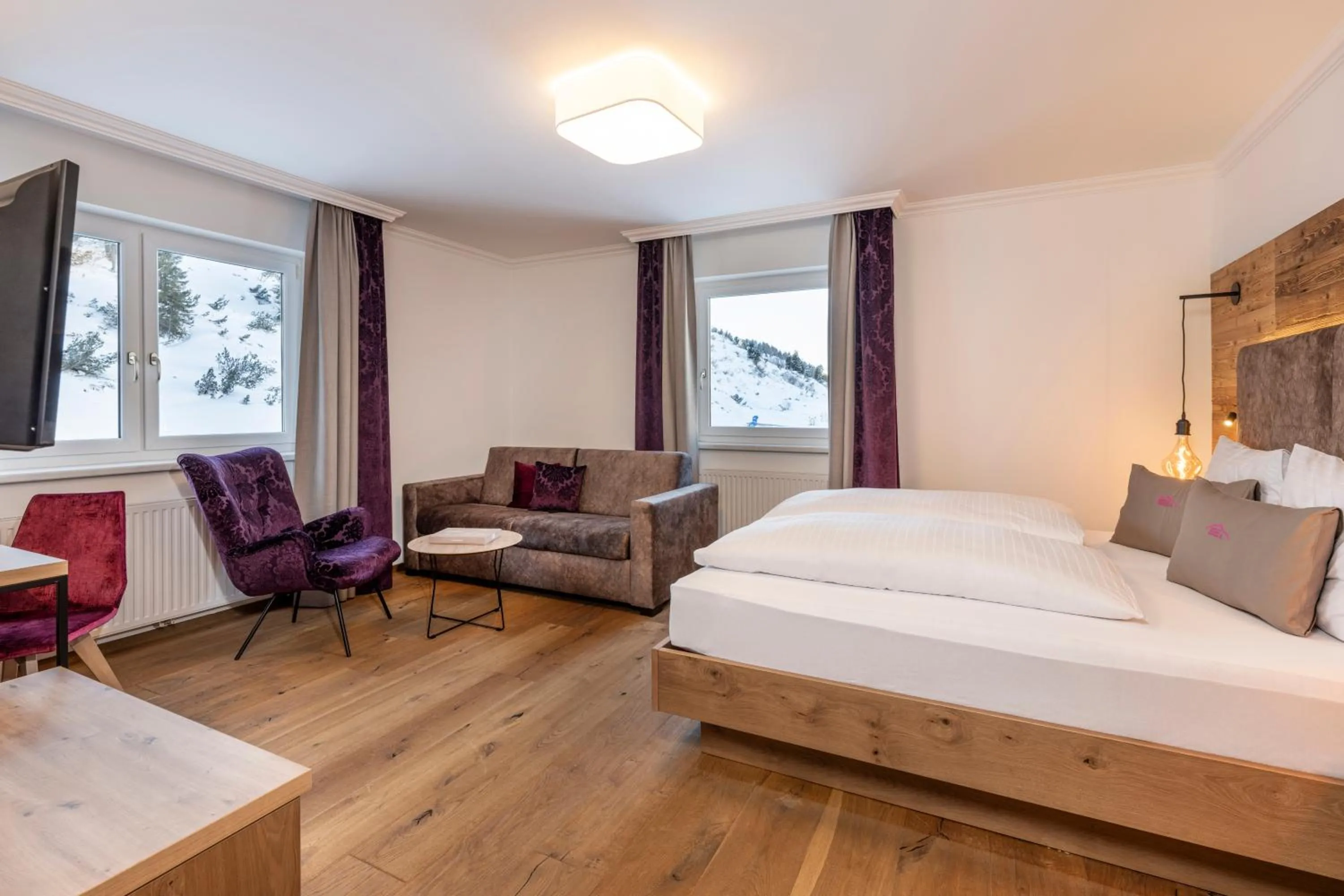 Bed in Hotel Zehnerkar & Hotel Obertauern