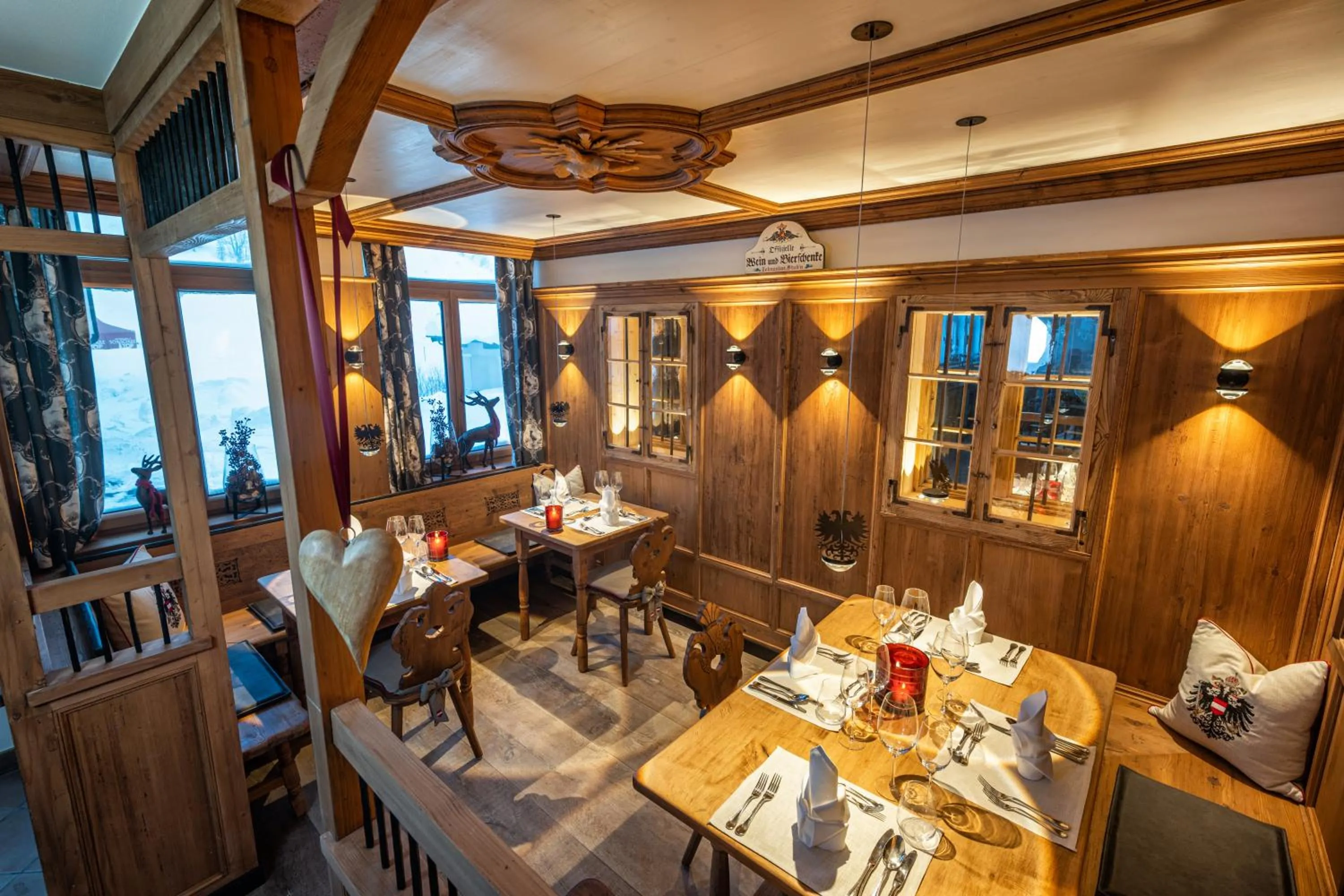 Restaurant/places to eat in Hotel Zehnerkar & Hotel Obertauern