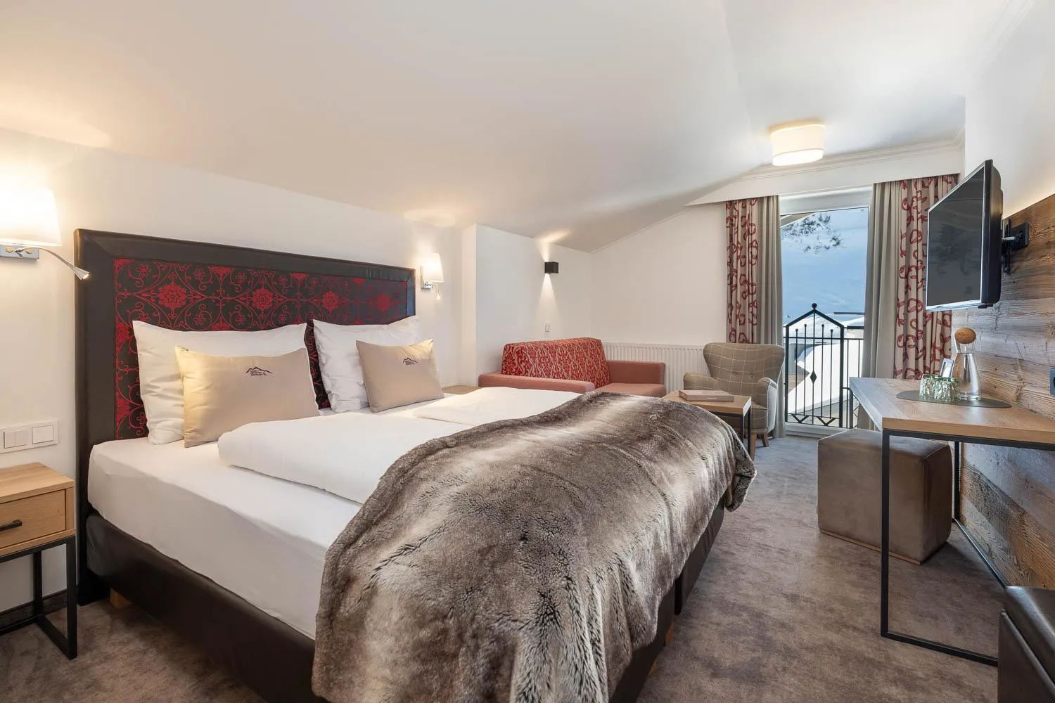 Bed in Hotel Zehnerkar & Hotel Obertauern