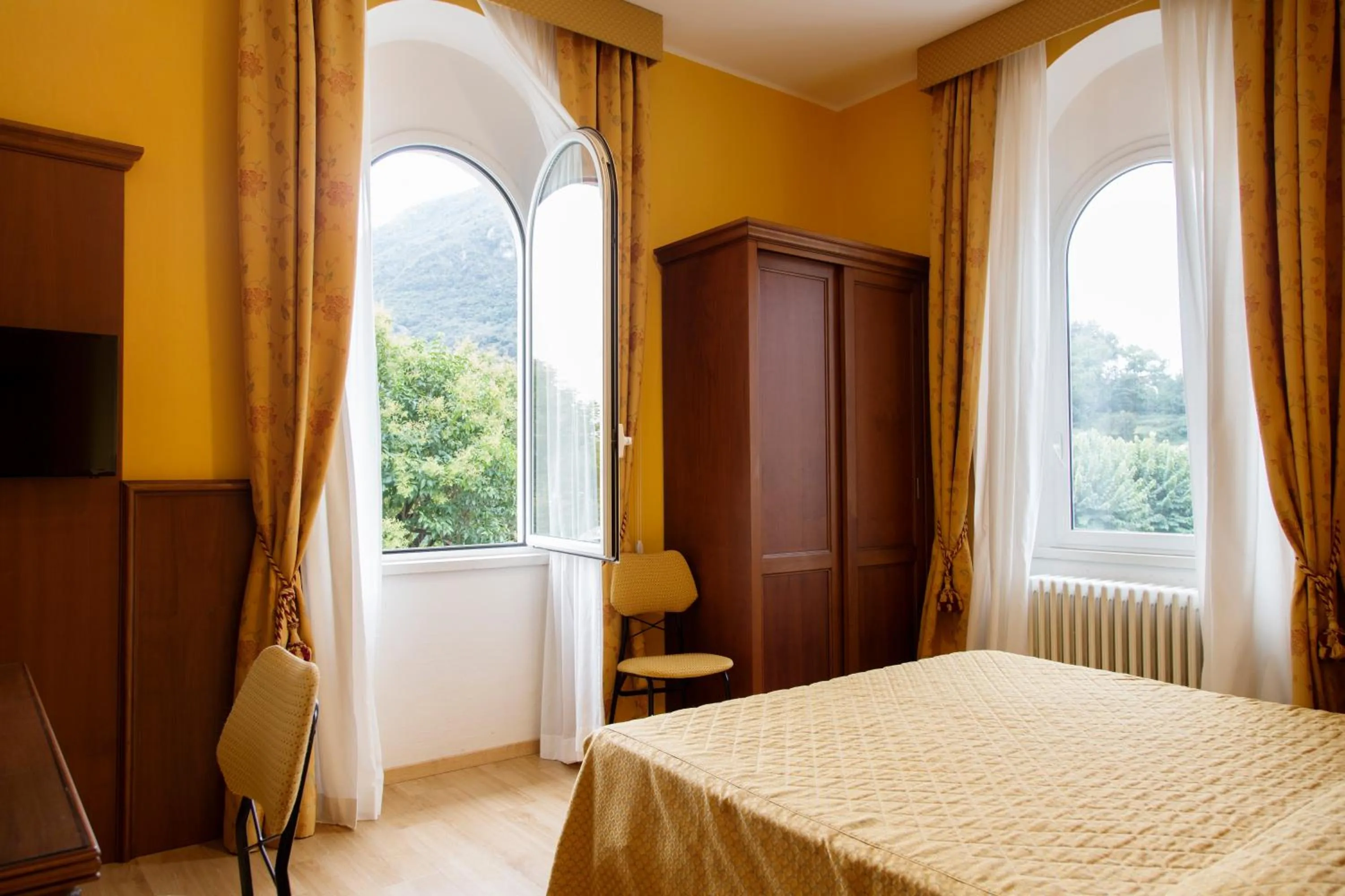 Bed in Hotel Due Palme