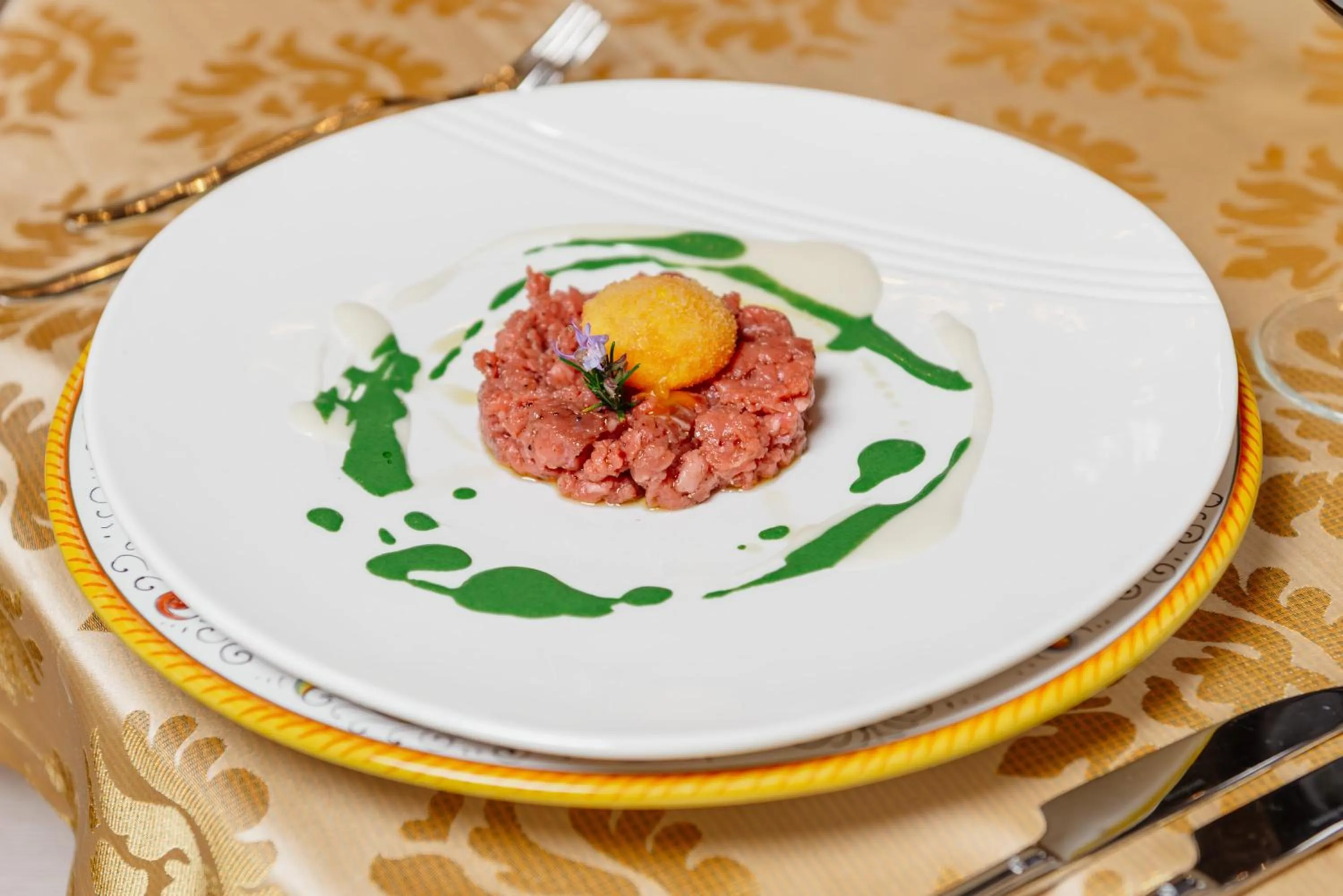 Restaurant/places to eat in Hotel Due Palme