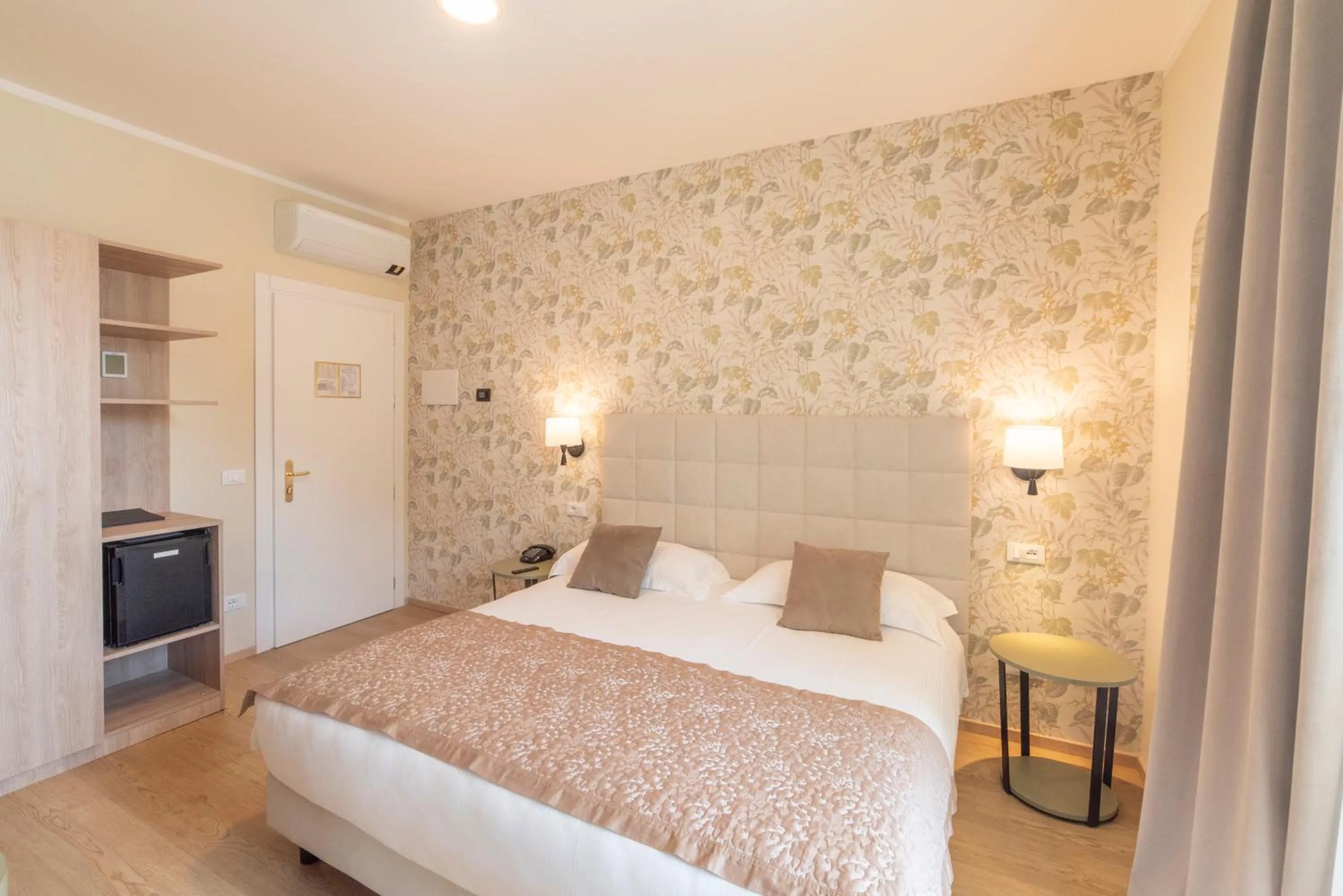 Bed in Hotel Due Palme