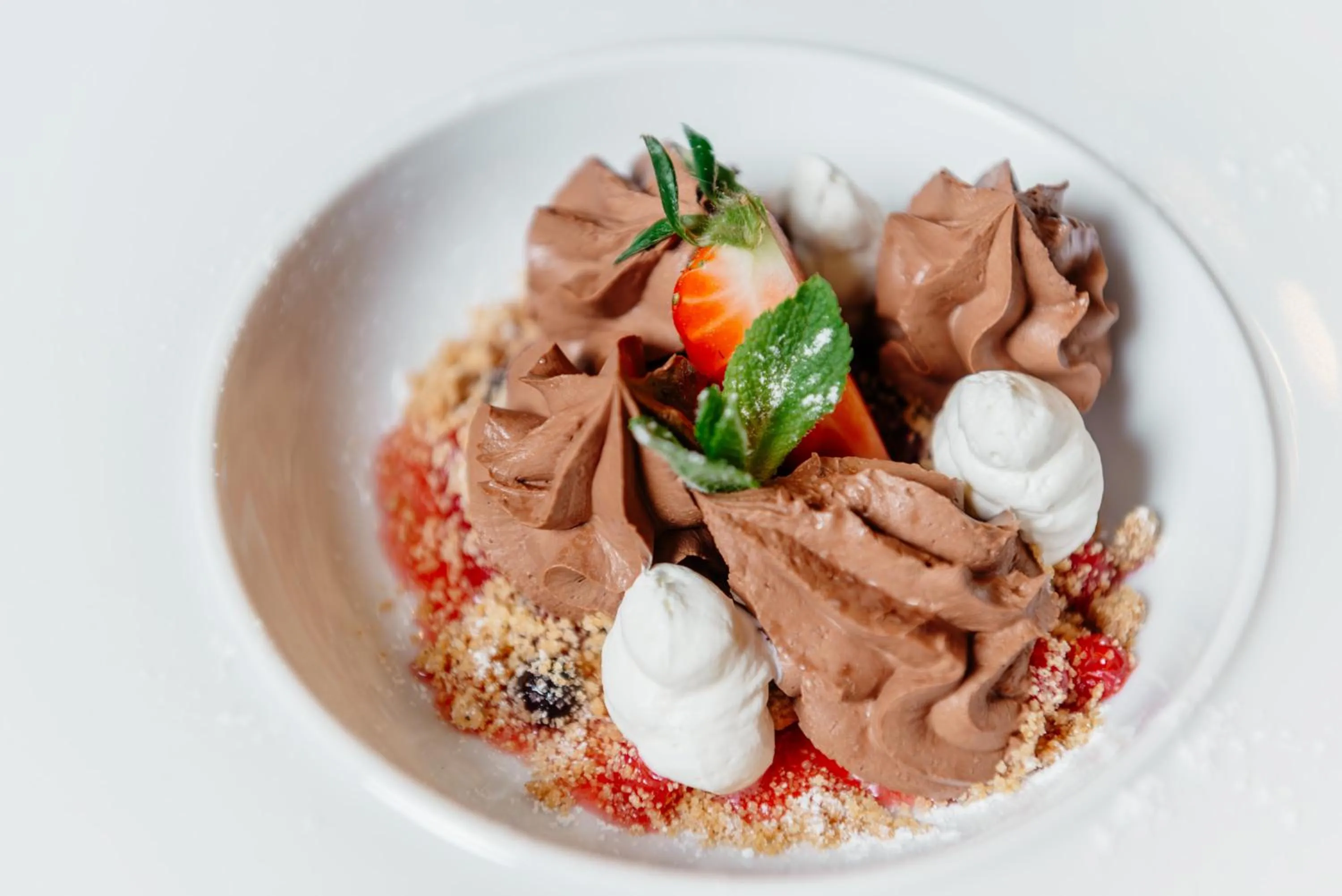 Restaurant/places to eat in Hotel Due Palme