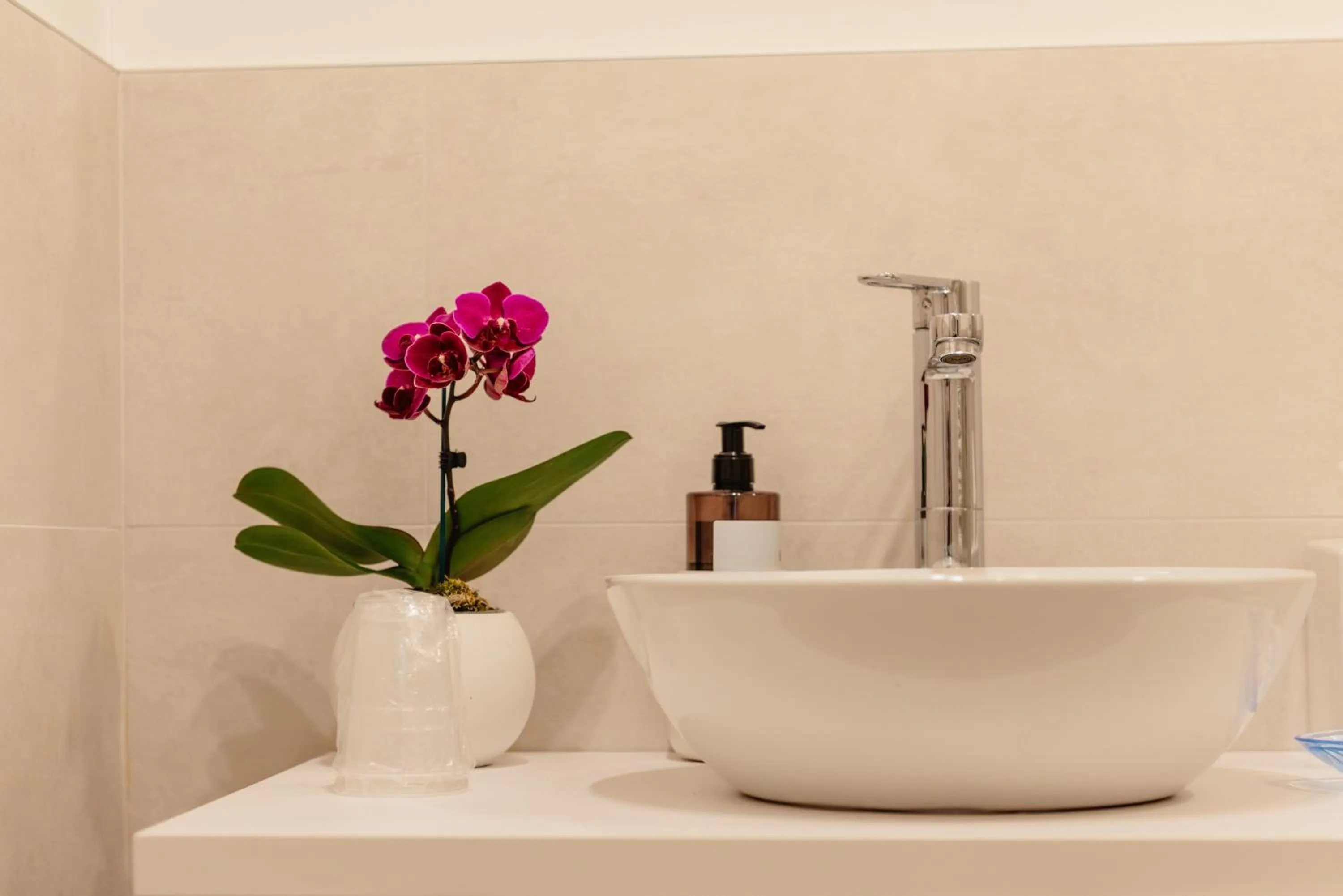 Bathroom in Hotel Due Palme