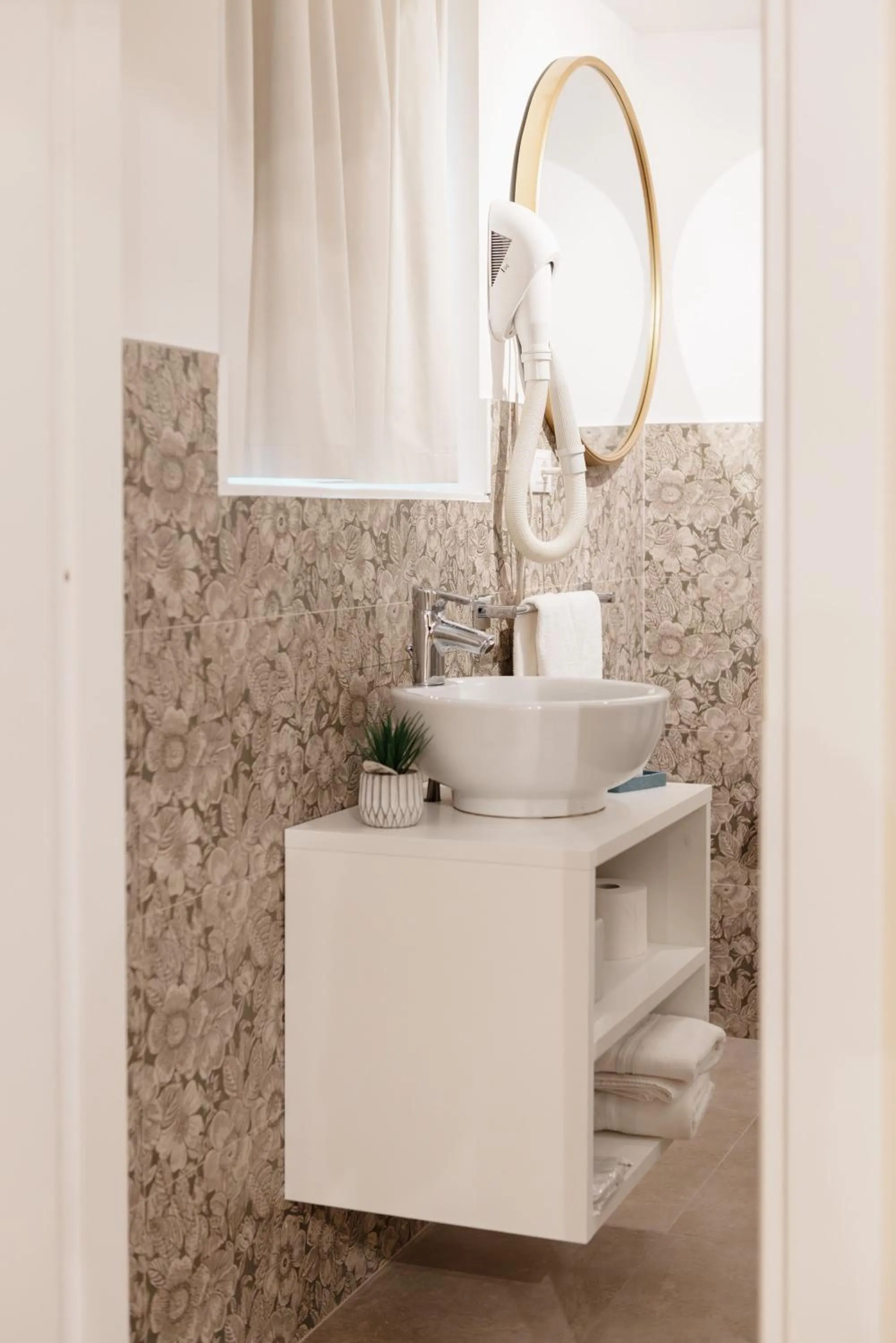 Bathroom in Hotel Due Palme