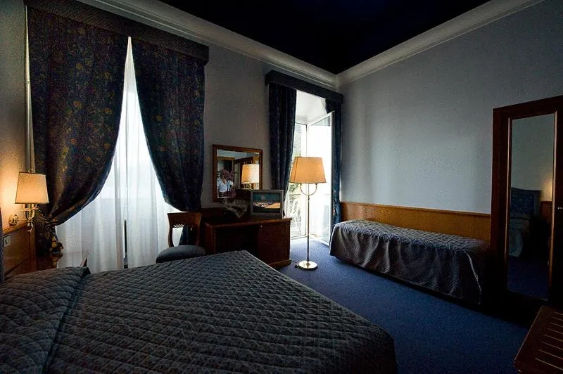 Bedroom, Bed in Hotel Due Palme