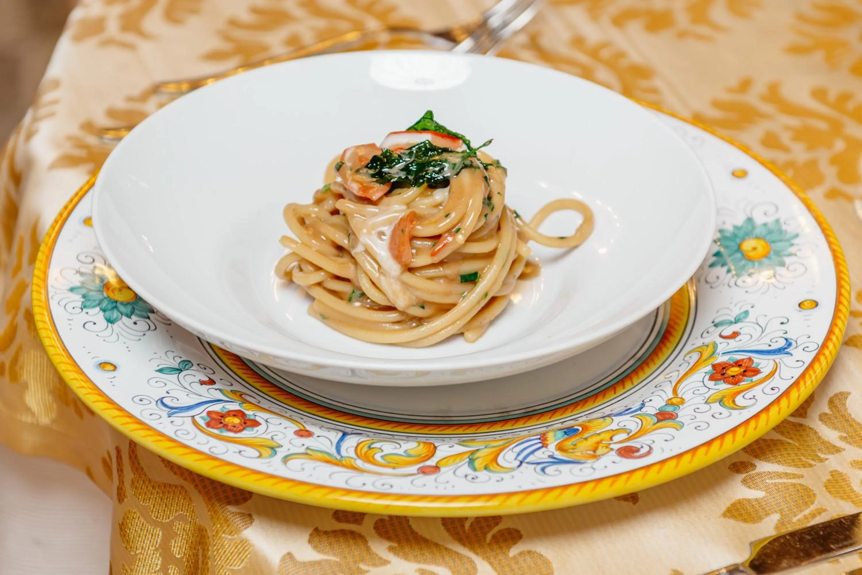 Restaurant/places to eat in Hotel Due Palme