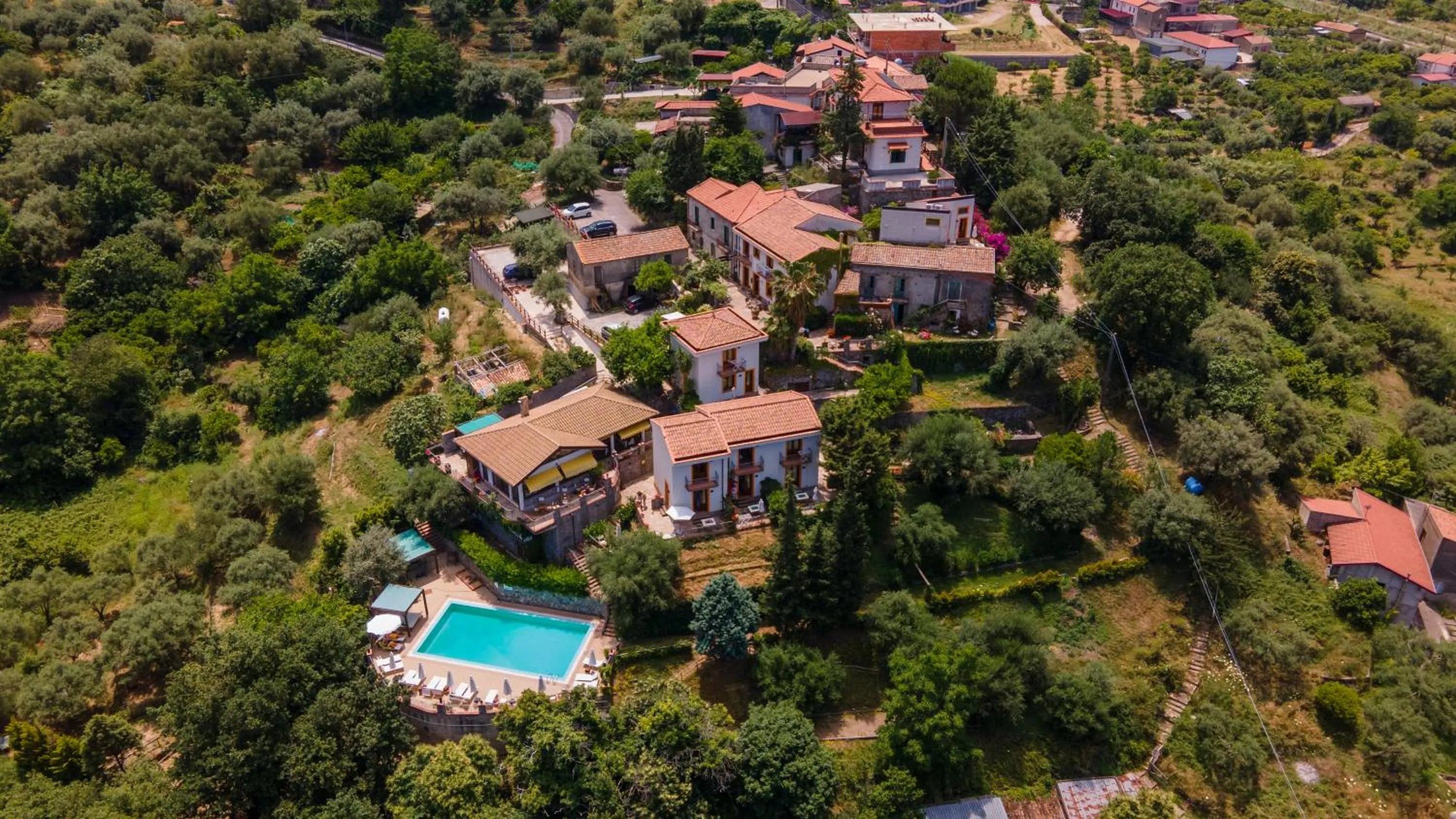 Bird's eye view in Borgo San Francesco