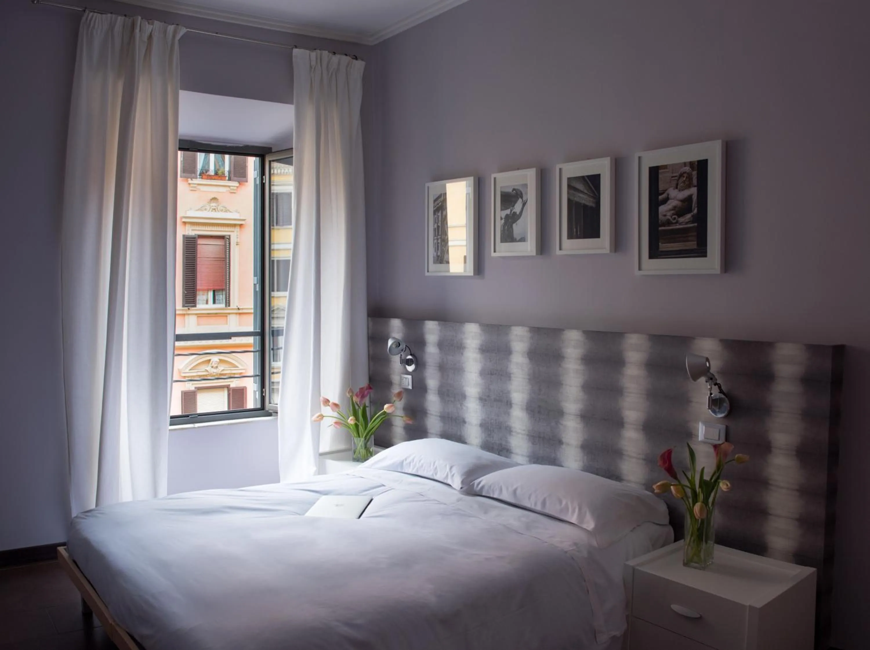 Bedroom, Bed in La Cupola del Vaticano