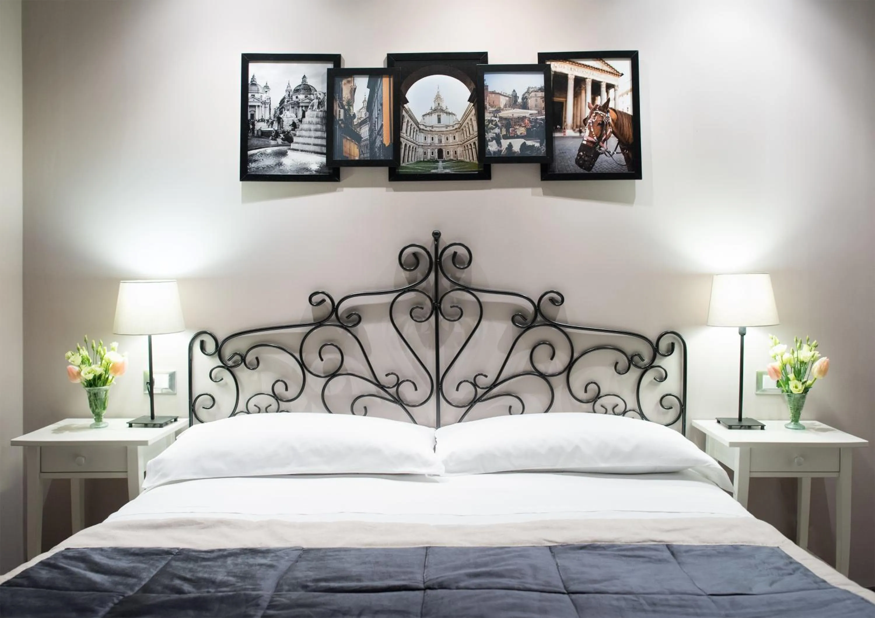 Bedroom, Bed in La Cupola del Vaticano