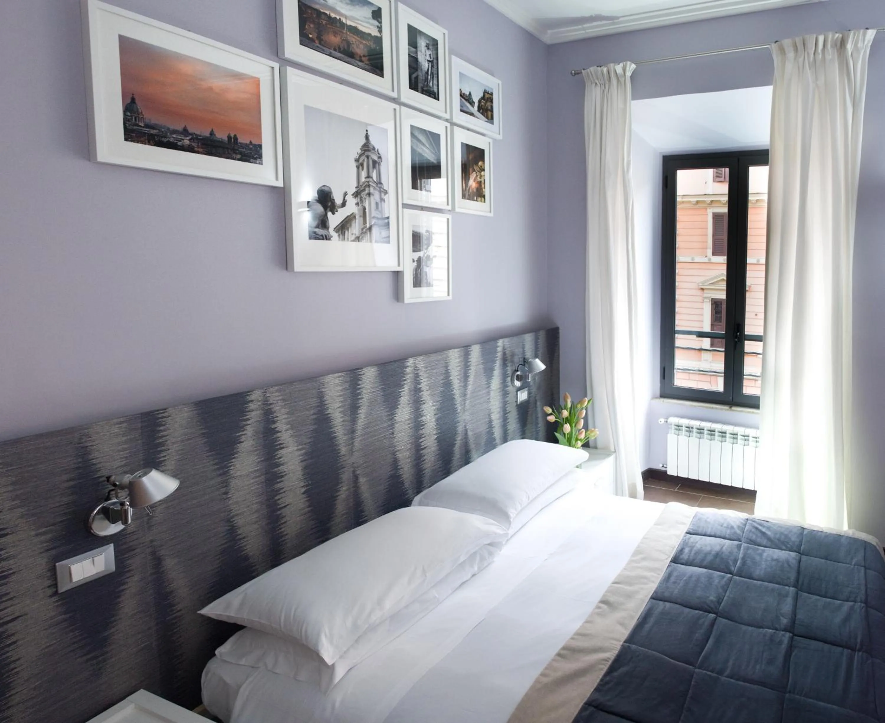 Bedroom, Bed in La Cupola del Vaticano