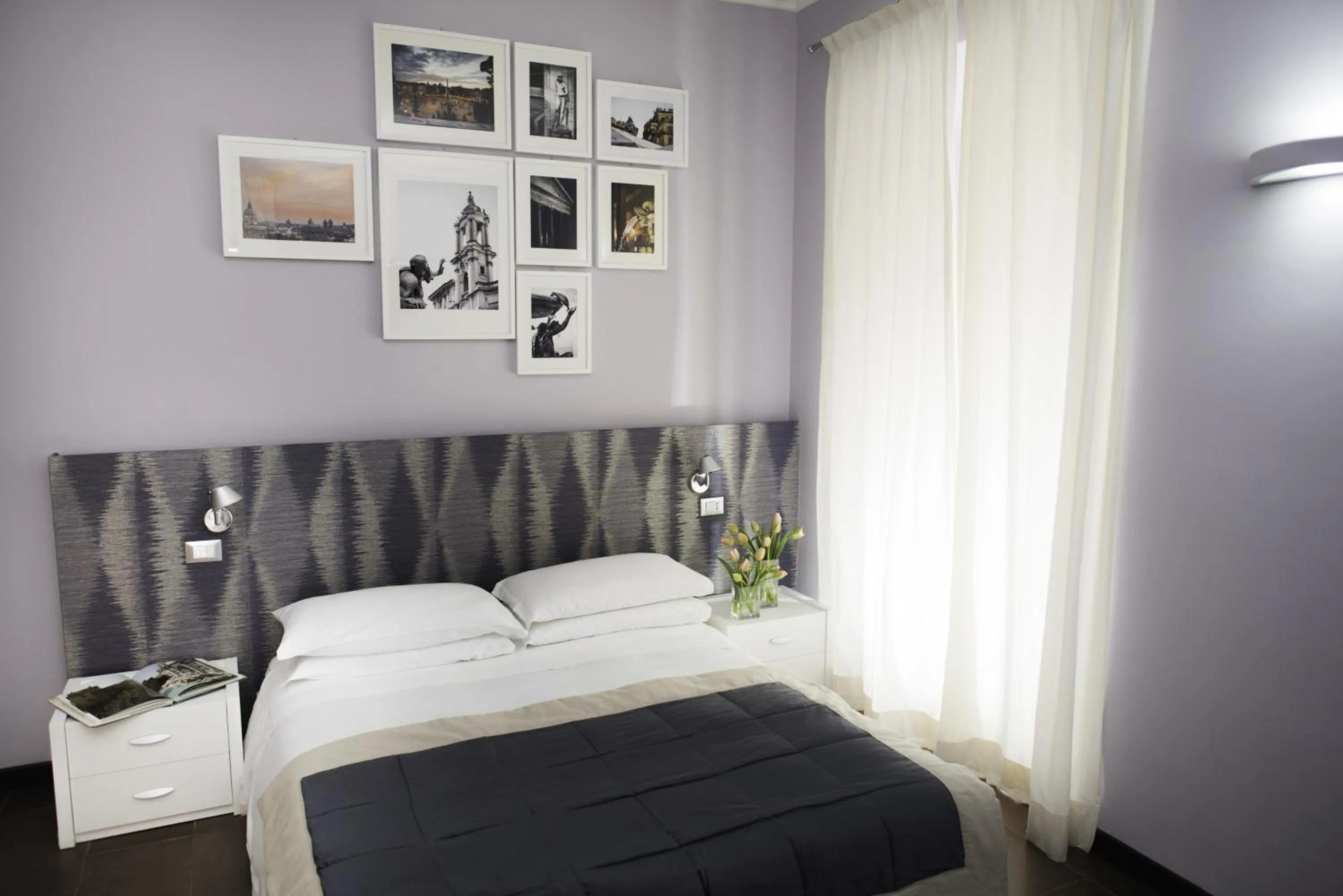 Bedroom, Bed in La Cupola del Vaticano