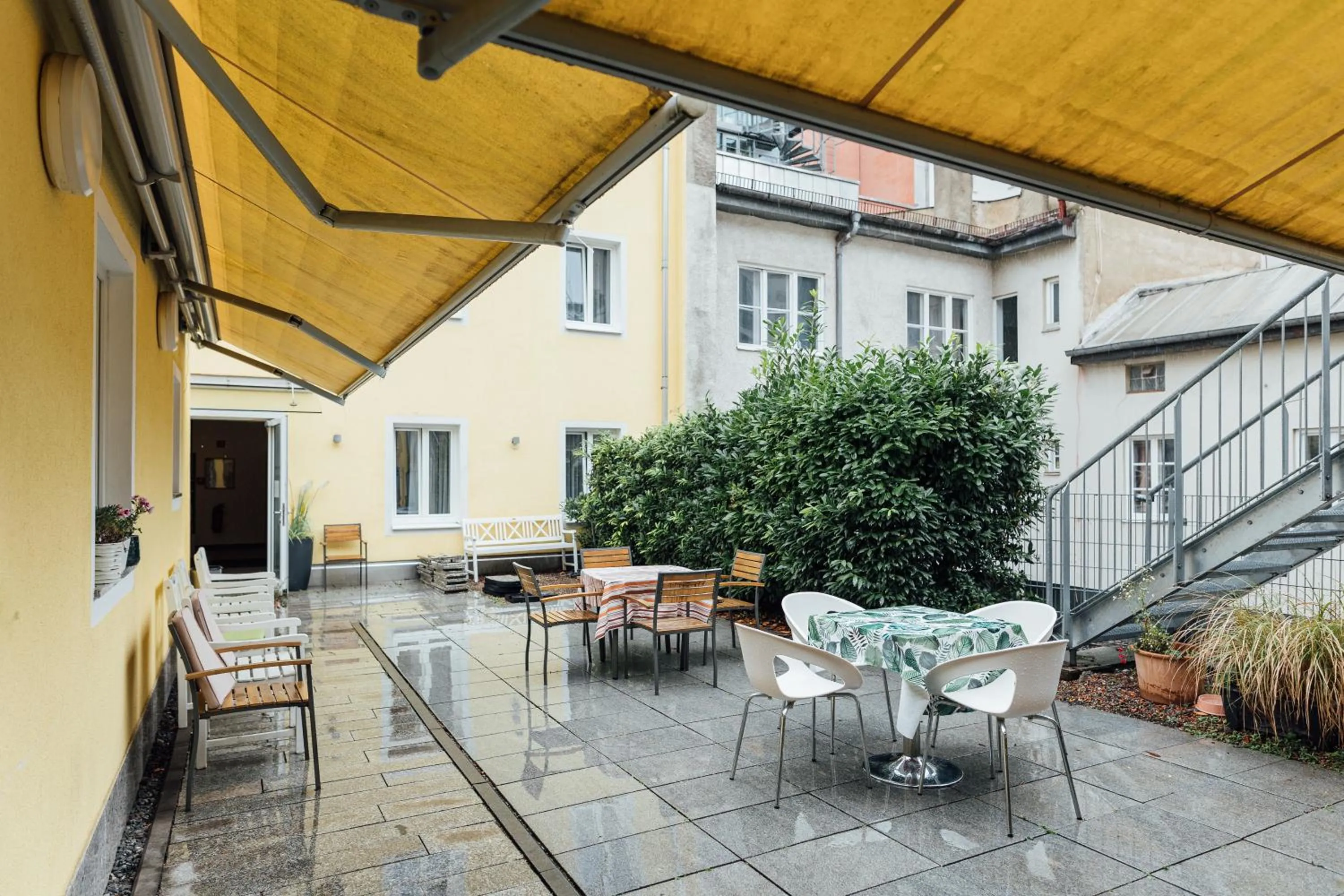 Balcony/Terrace in Hotel Andra München
