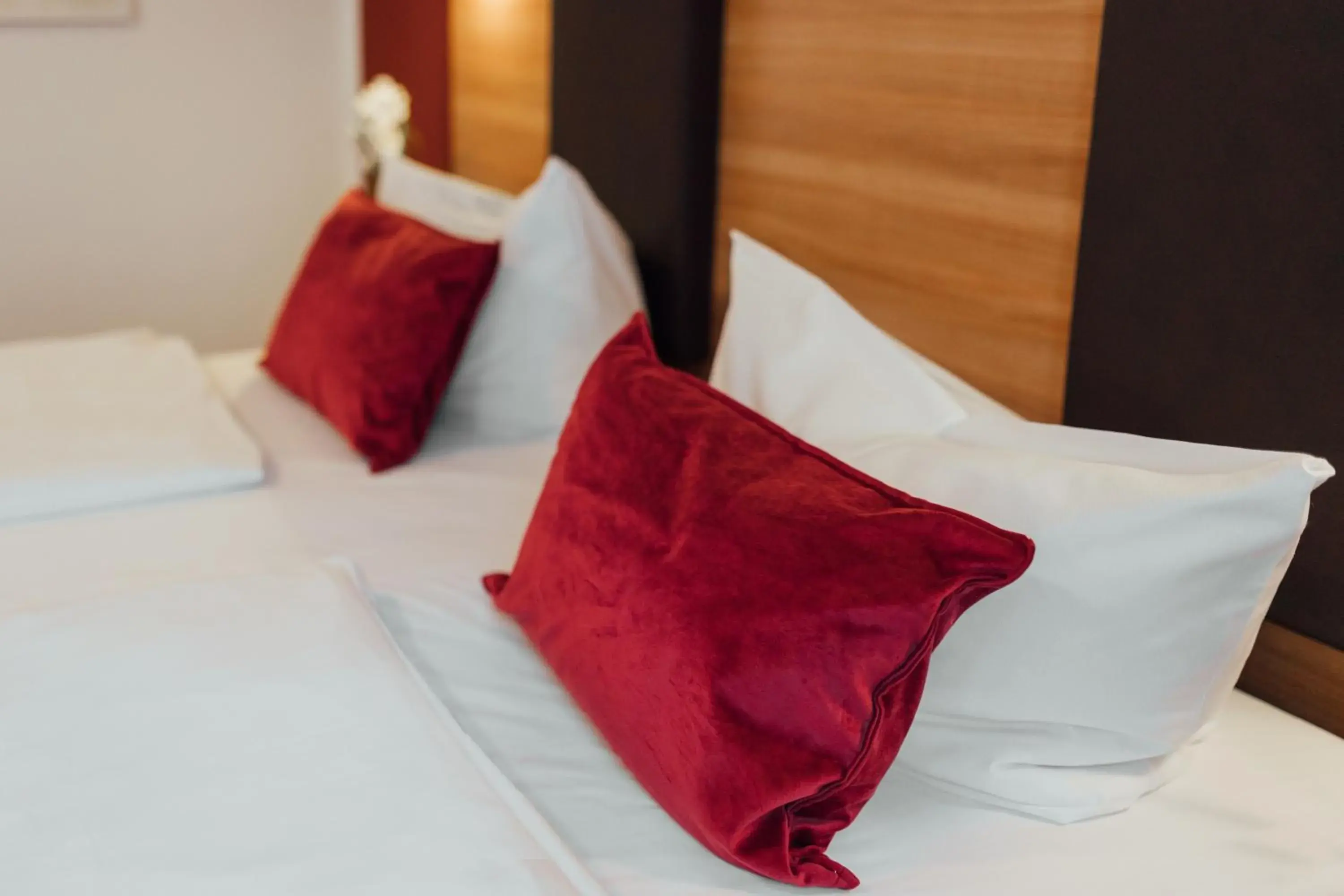 Bed in Hotel Andra München Bed in Hotel Andra München