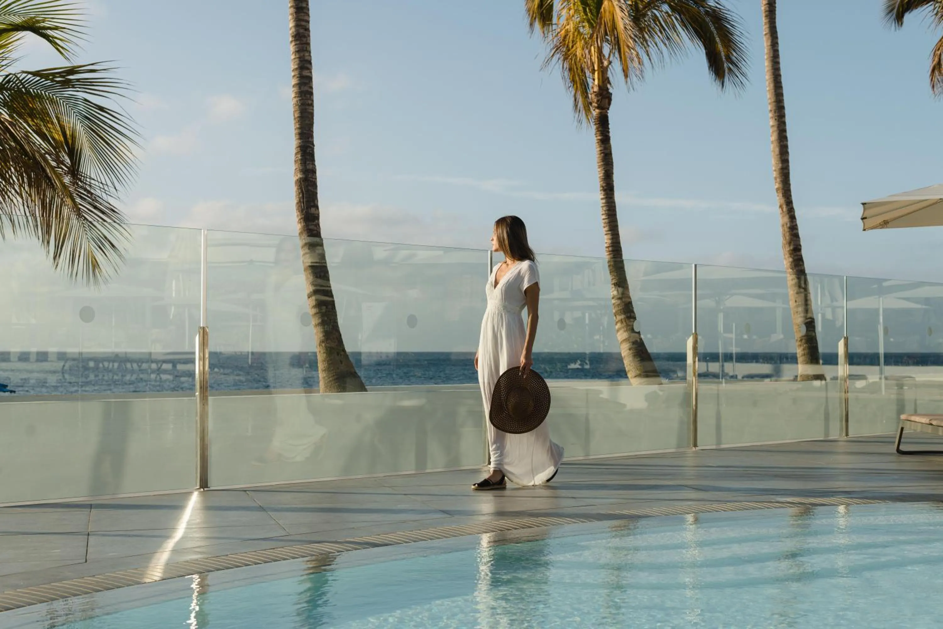 Swimming pool in Plus Fariones Suite Hotel