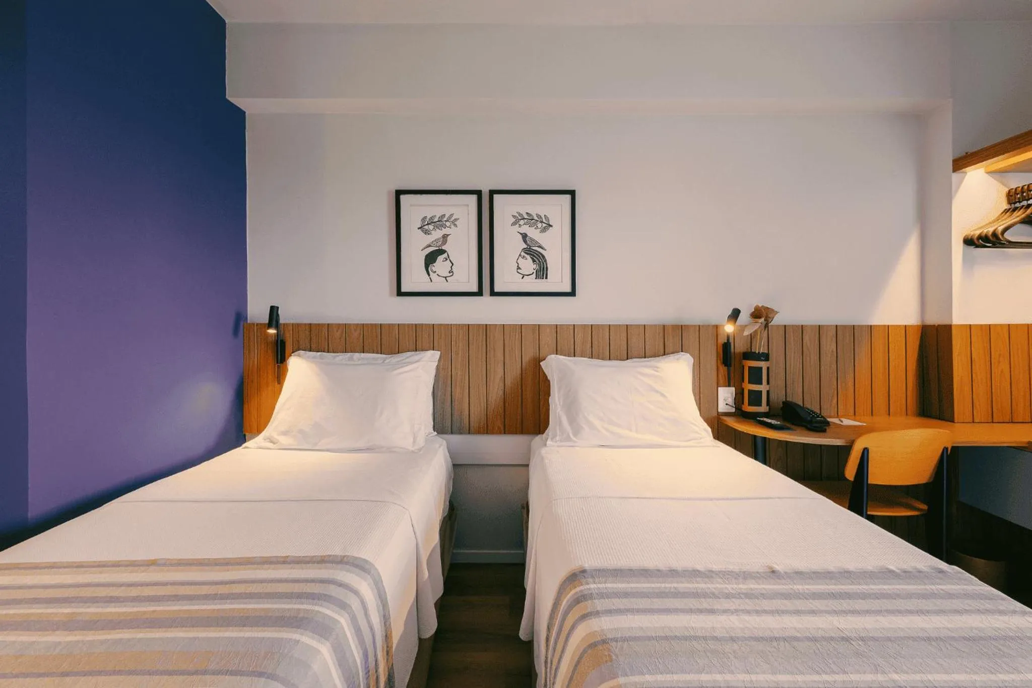 Bed in Verdegreen Hotel