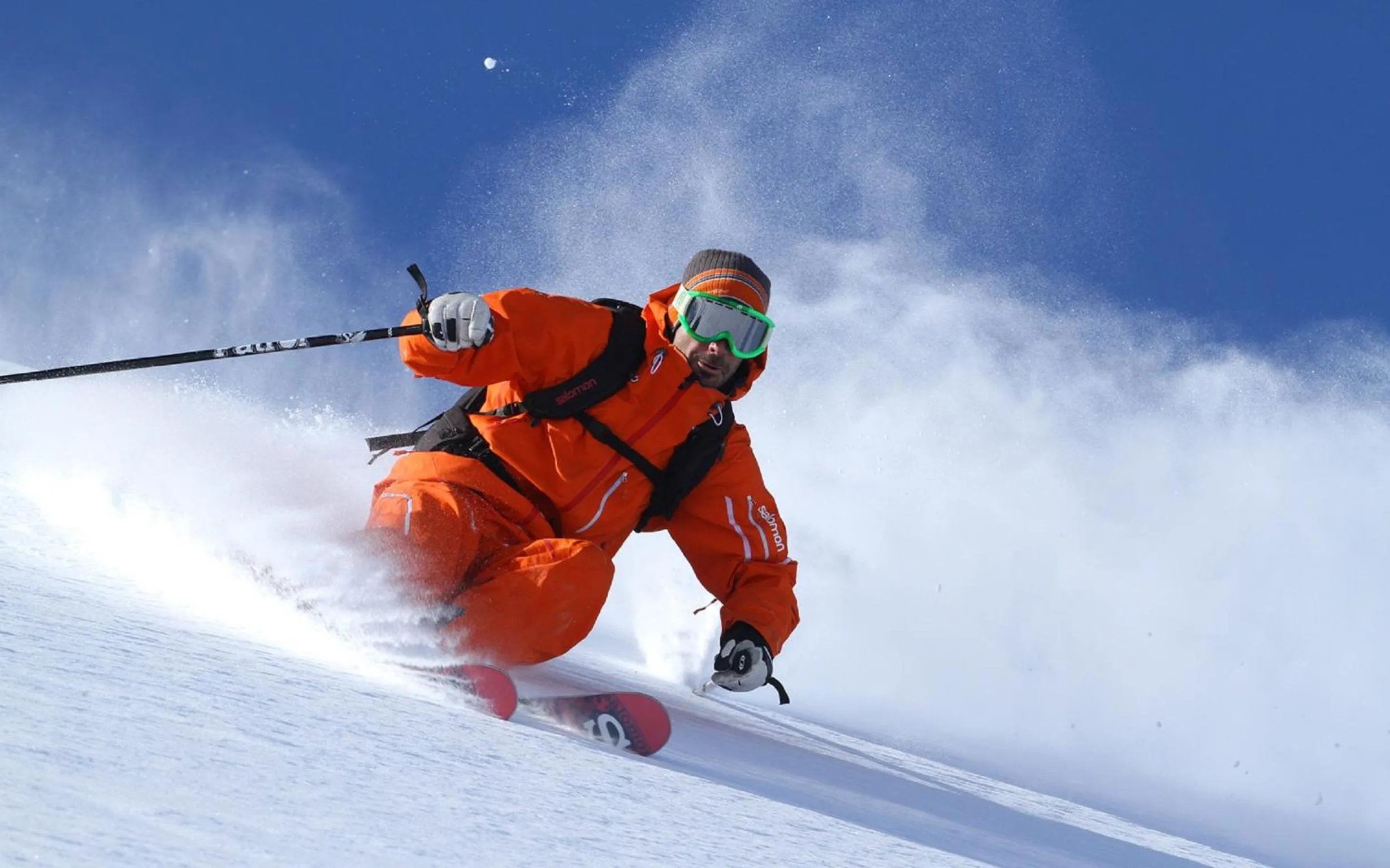 Skiing in Hotel Les Flocons