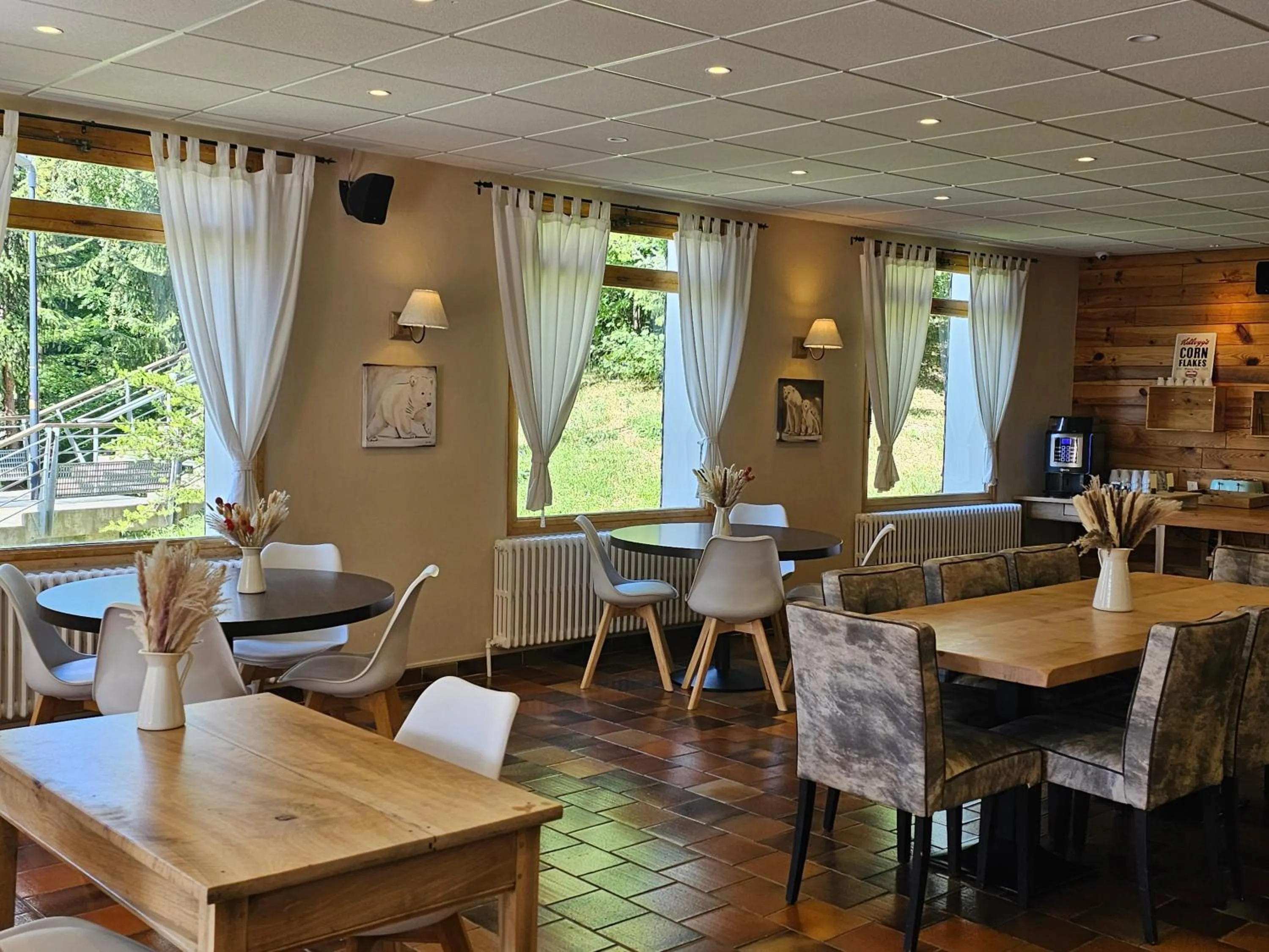 Breakfast in Hotel Les Flocons