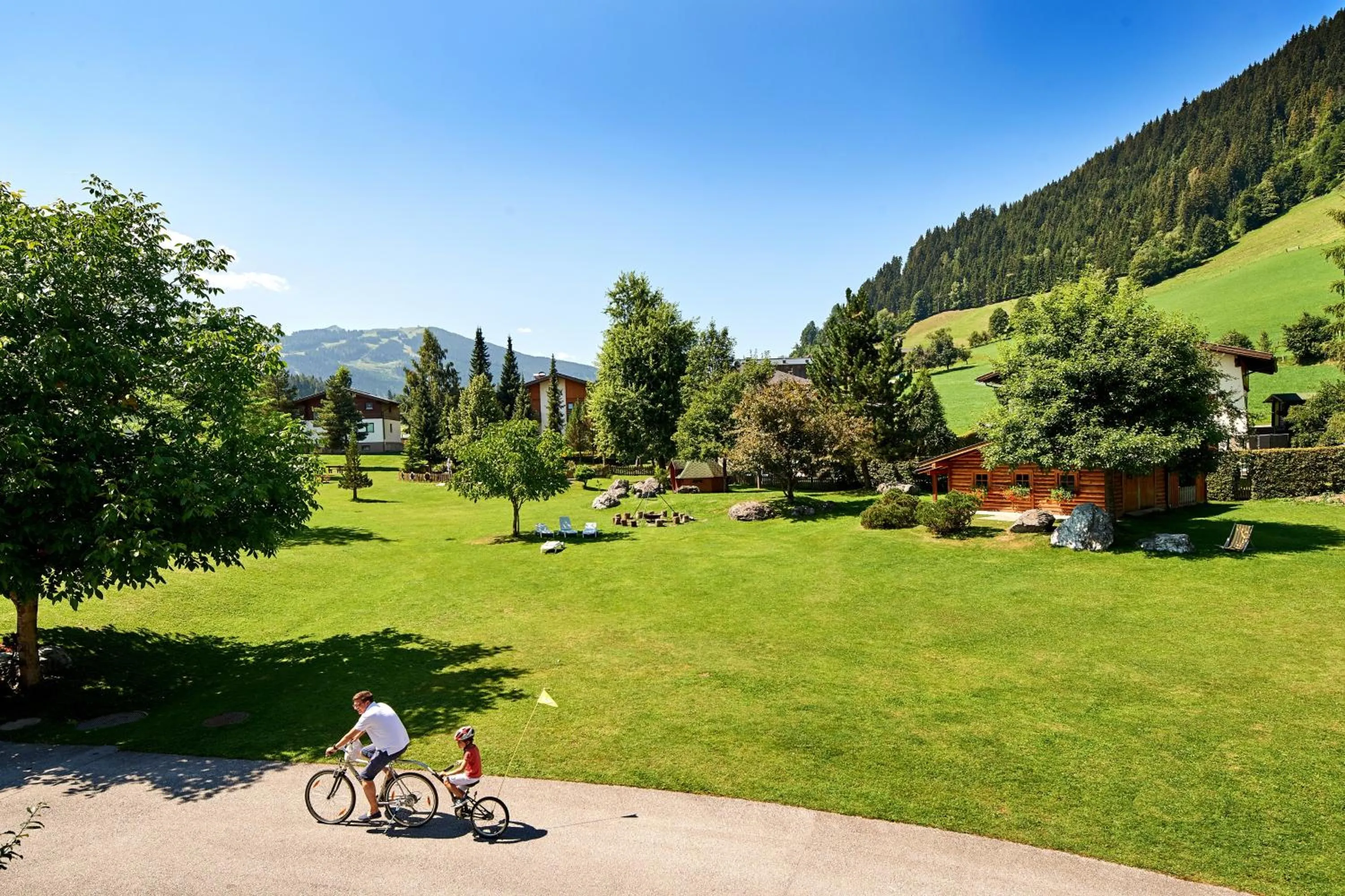 Bird's eye view in Sonnberg Ferienanlage