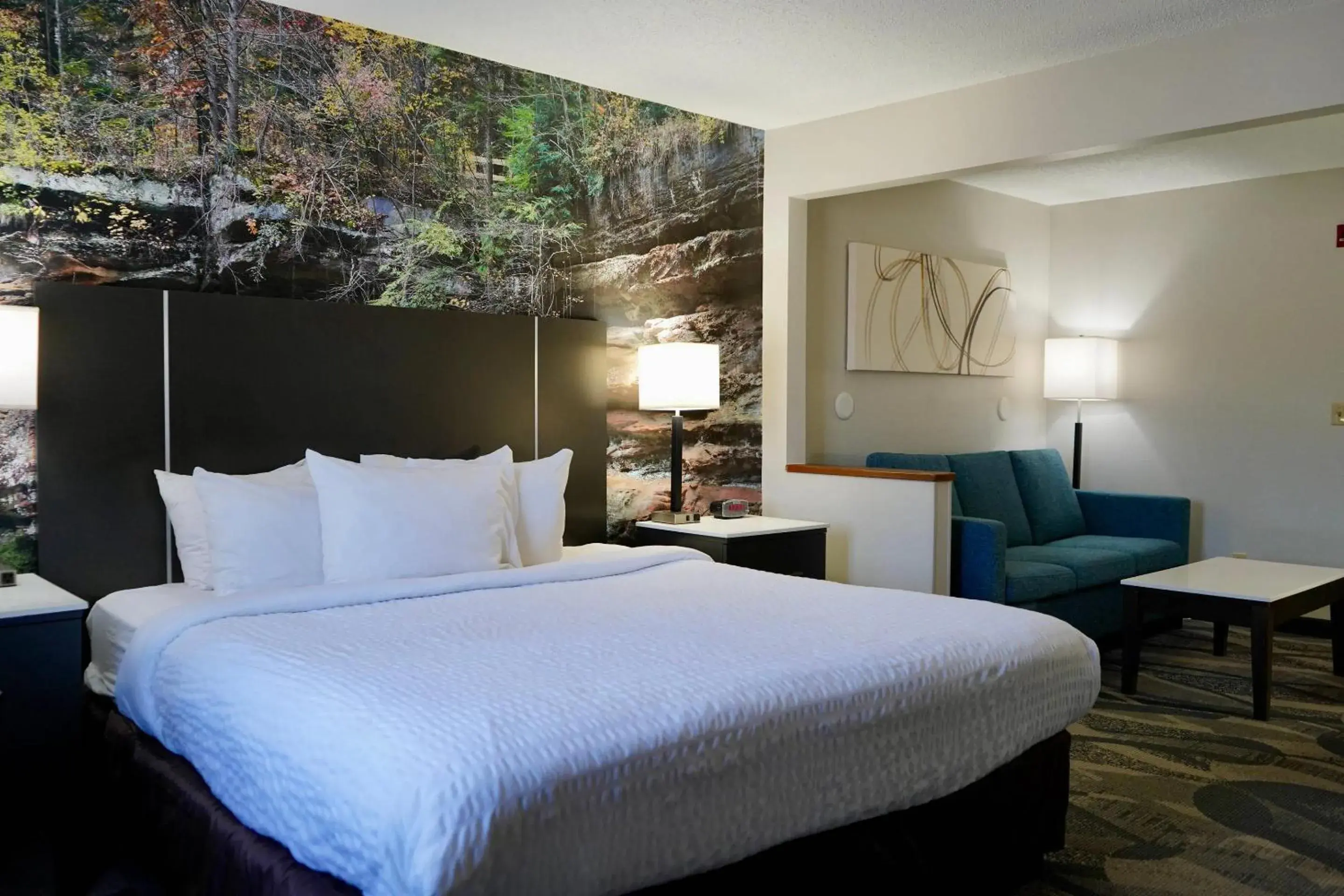 Bedroom, Bed in Clarion Inn Fairborn - Dayton near Wright Patterson Bedroom, Bed in Clarion Inn Fairborn - Dayton near Wright Patterson