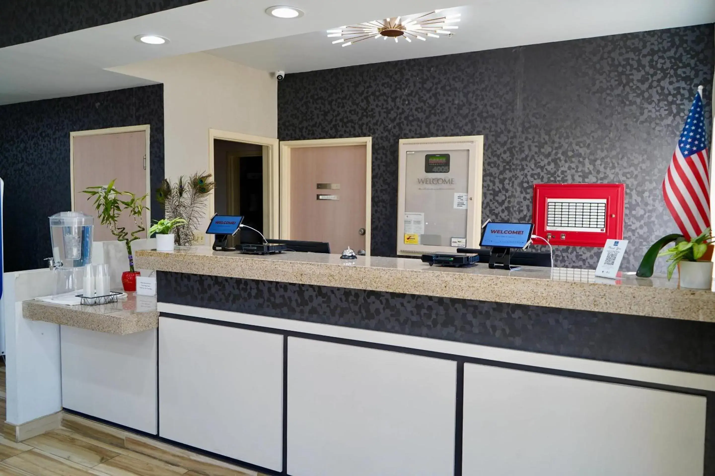 Lobby or reception in Clarion Inn Fairborn - Dayton near Wright Patterson Lobby or reception in Clarion Inn Fairborn - Dayton near Wright Patterson