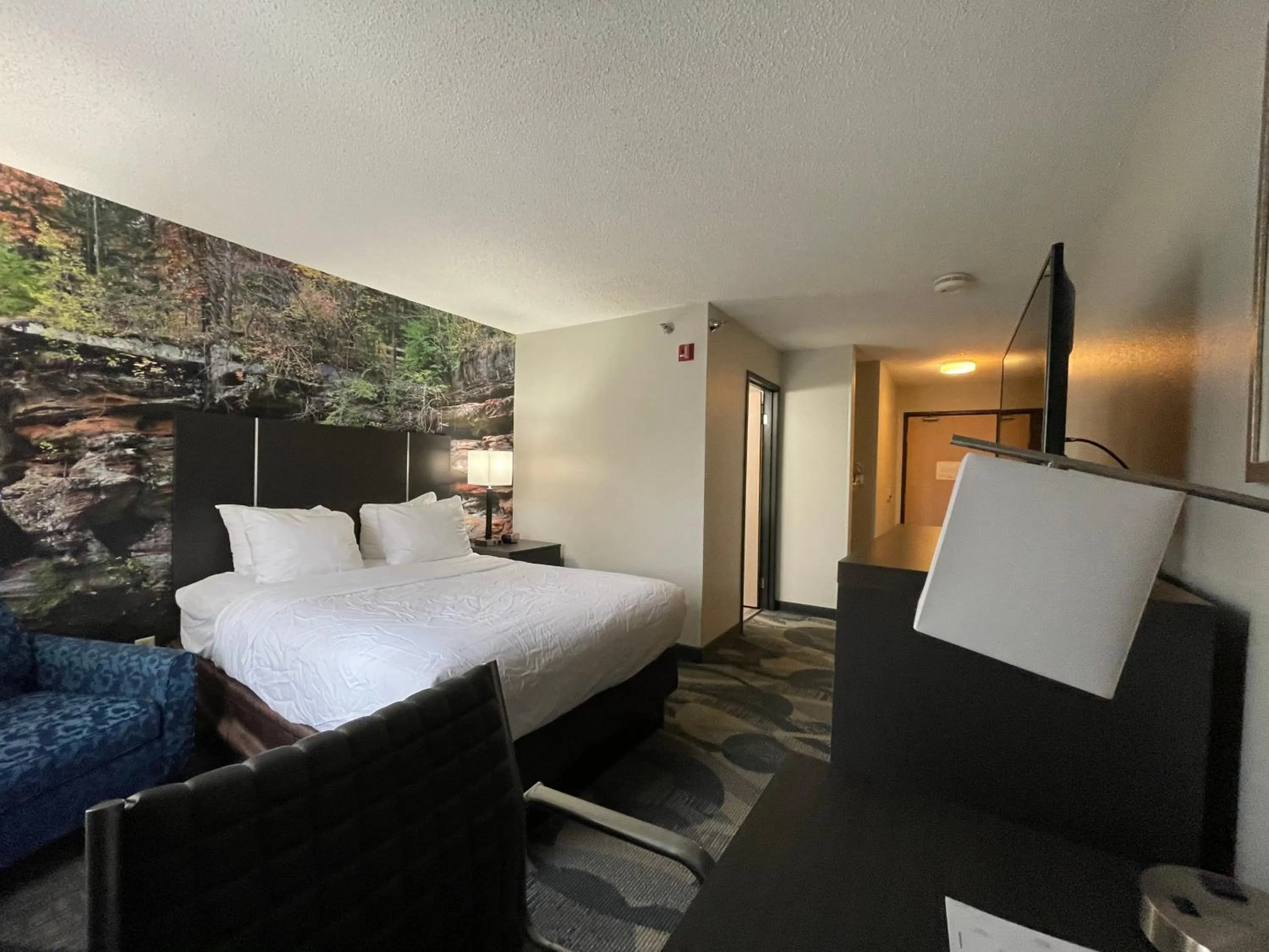 Bed in Clarion Inn Fairborn - Dayton near Wright Patterson