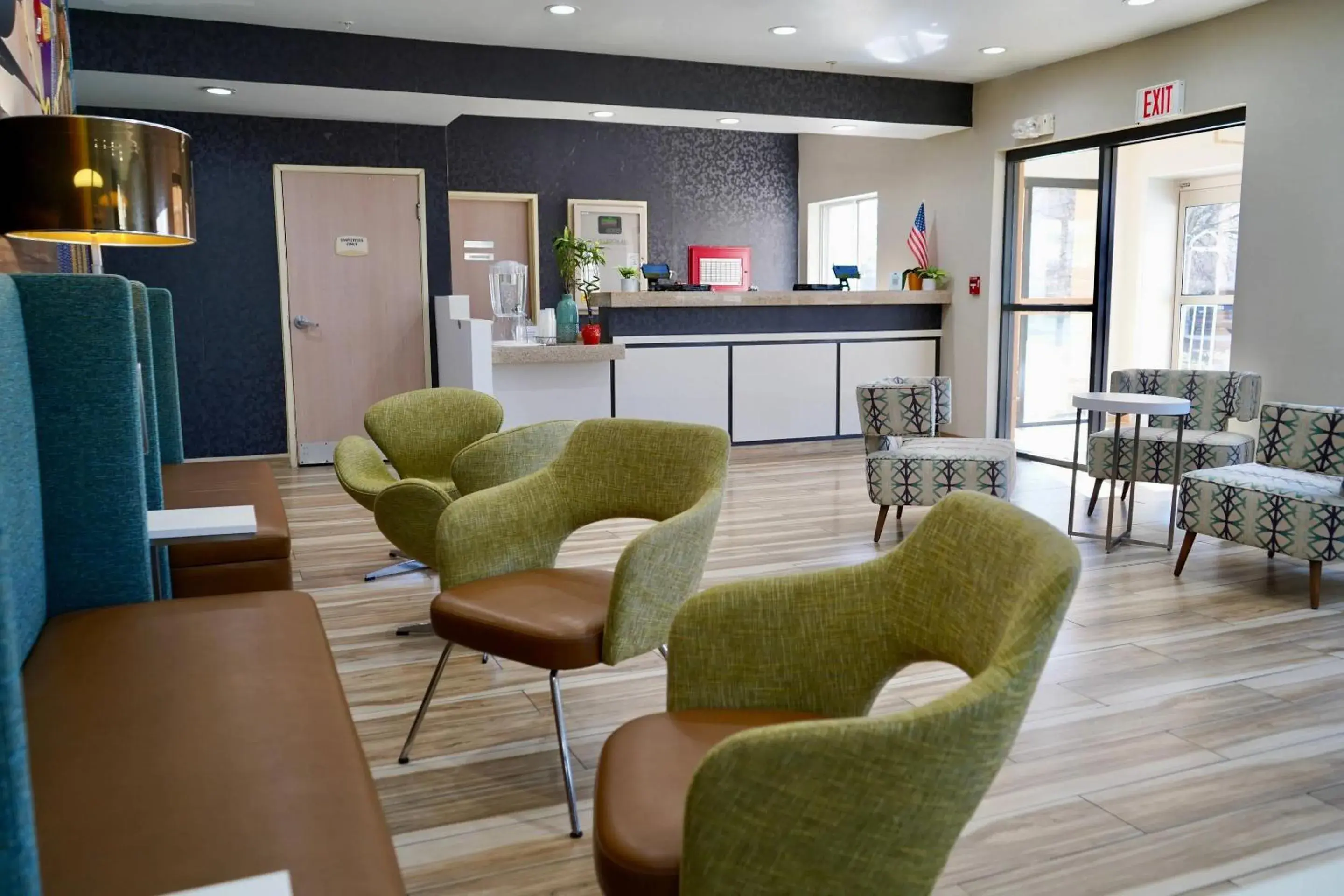 Lobby or reception in Clarion Inn Fairborn - Dayton near Wright Patterson Lobby or reception in Clarion Inn Fairborn - Dayton near Wright Patterson