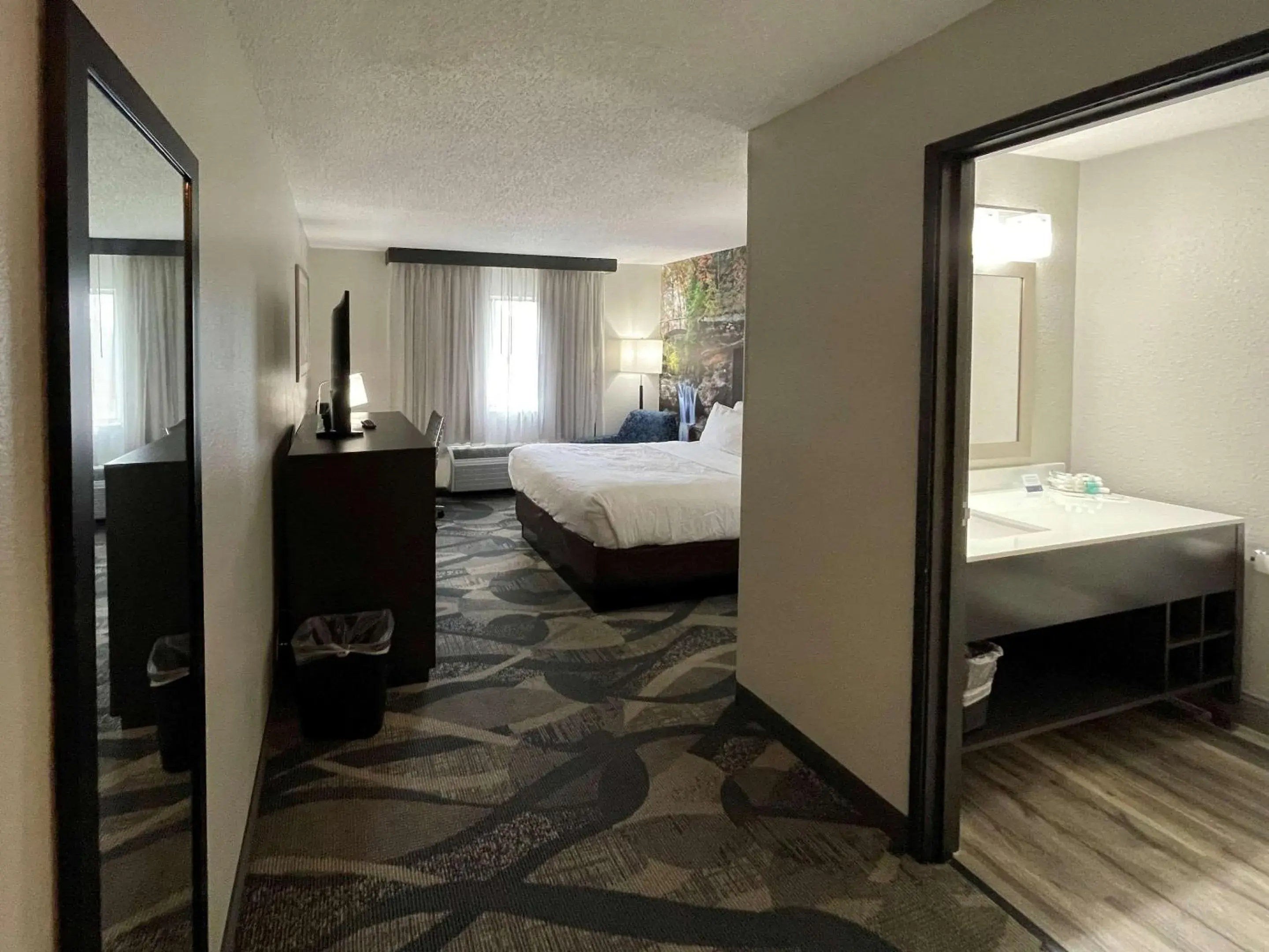 Photo of the whole room, Bed in Clarion Inn Fairborn - Dayton near Wright Patterson Photo of the whole room, Bed in Clarion Inn Fairborn - Dayton near Wright Patterson