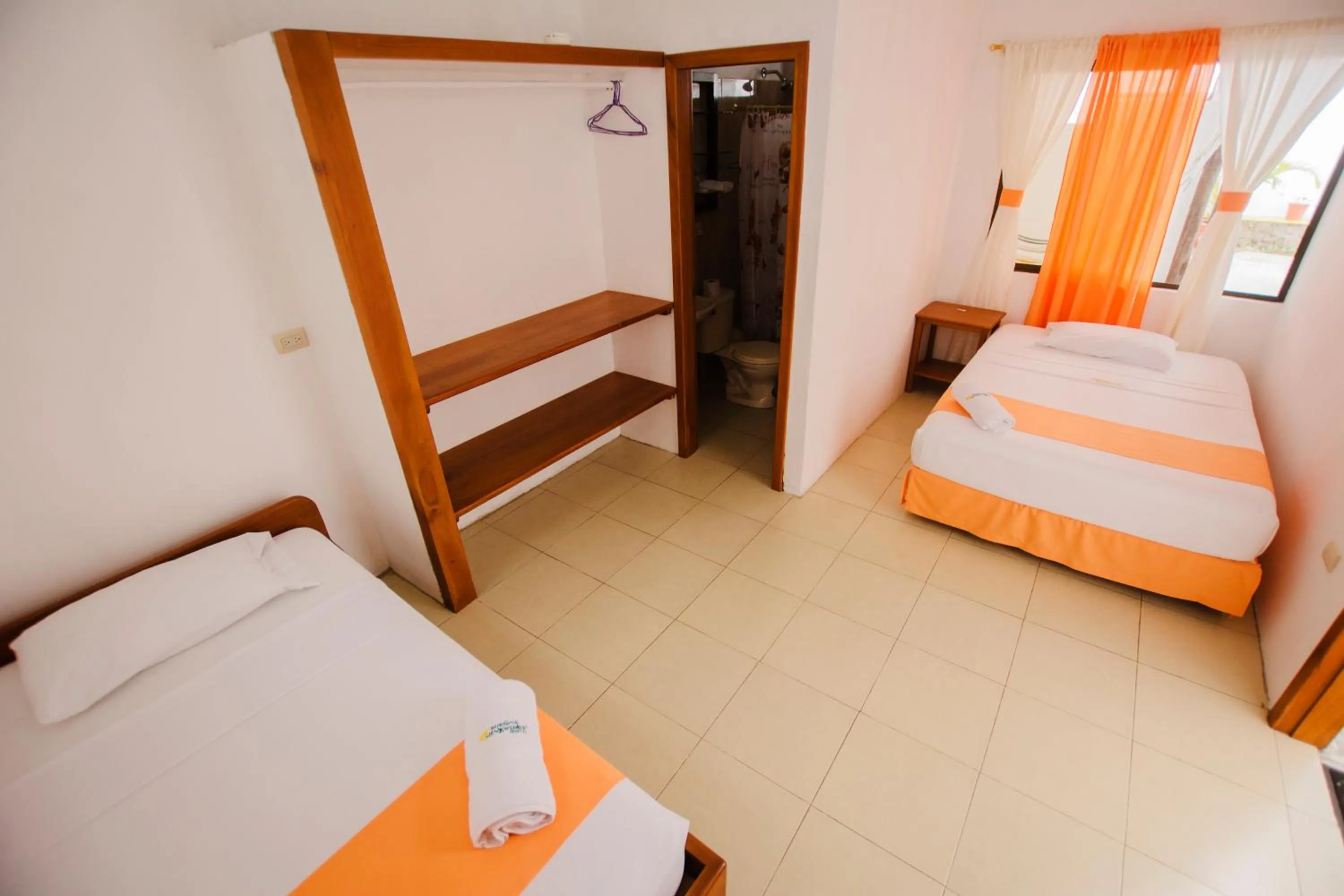 Double Room with Two Double Beds in Hostal Sueños Silvestres