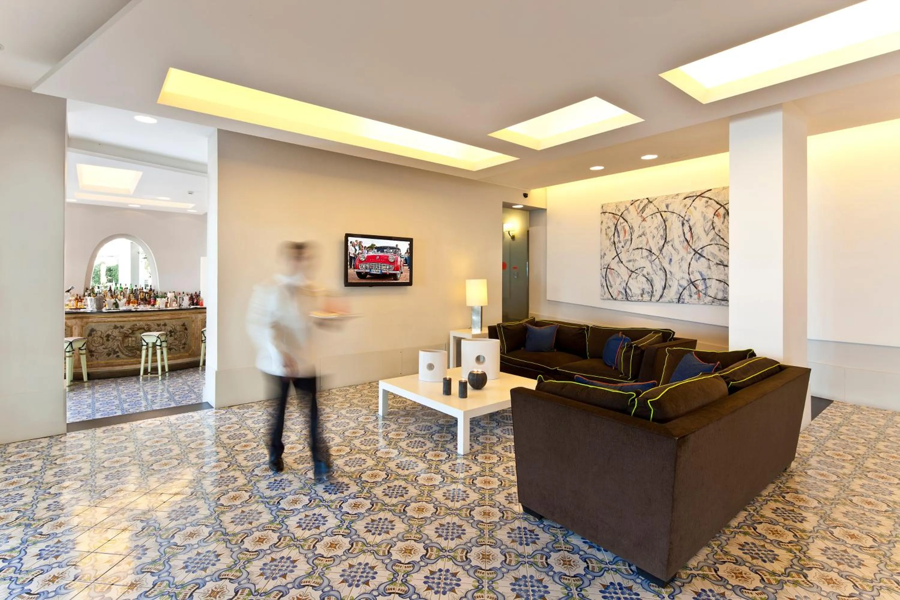 Lounge or bar in Regina Isabella-Resort Spa Restaurant