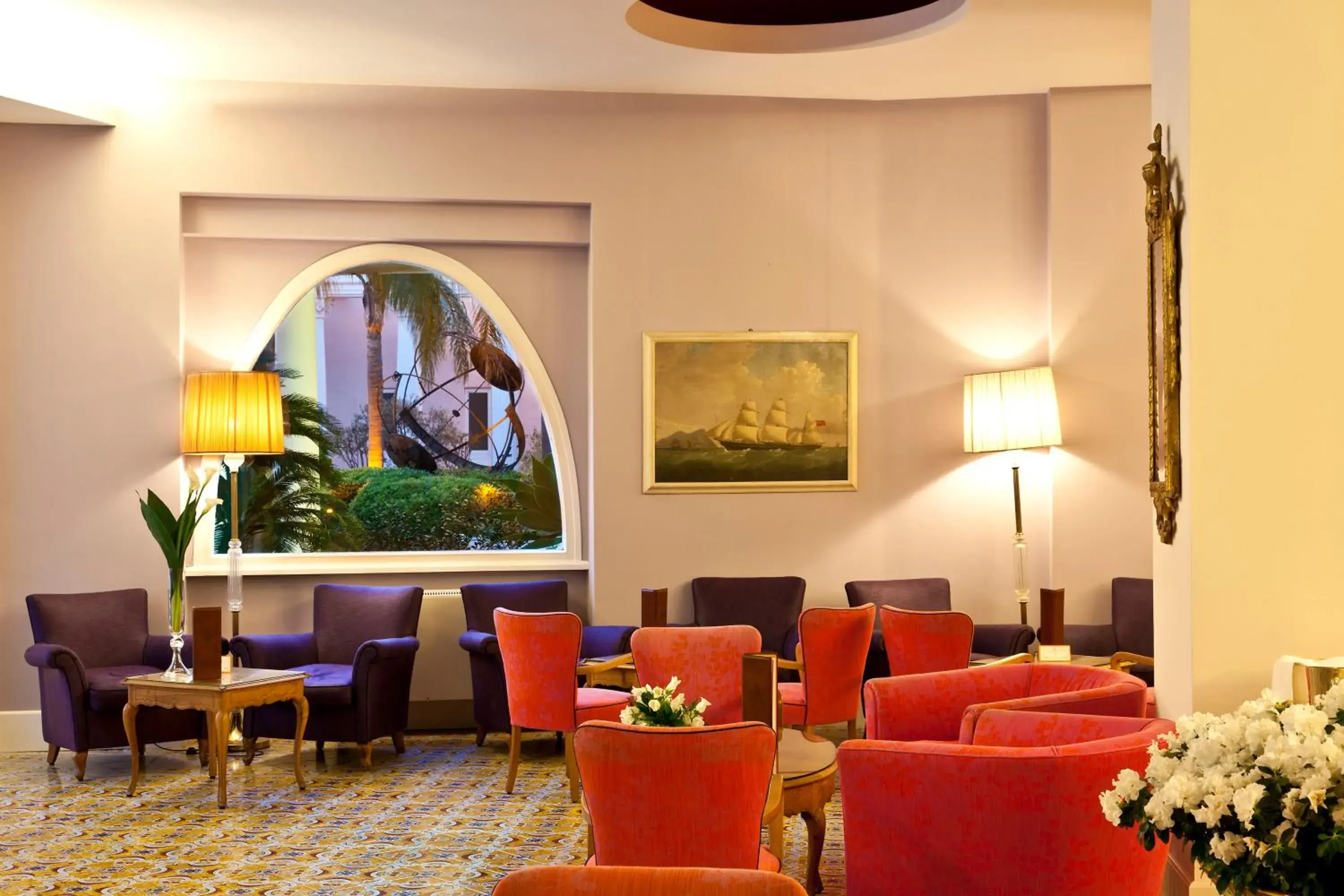 Lounge or bar in Regina Isabella-Resort Spa Restaurant Lounge or bar in Regina Isabella-Resort Spa Restaurant