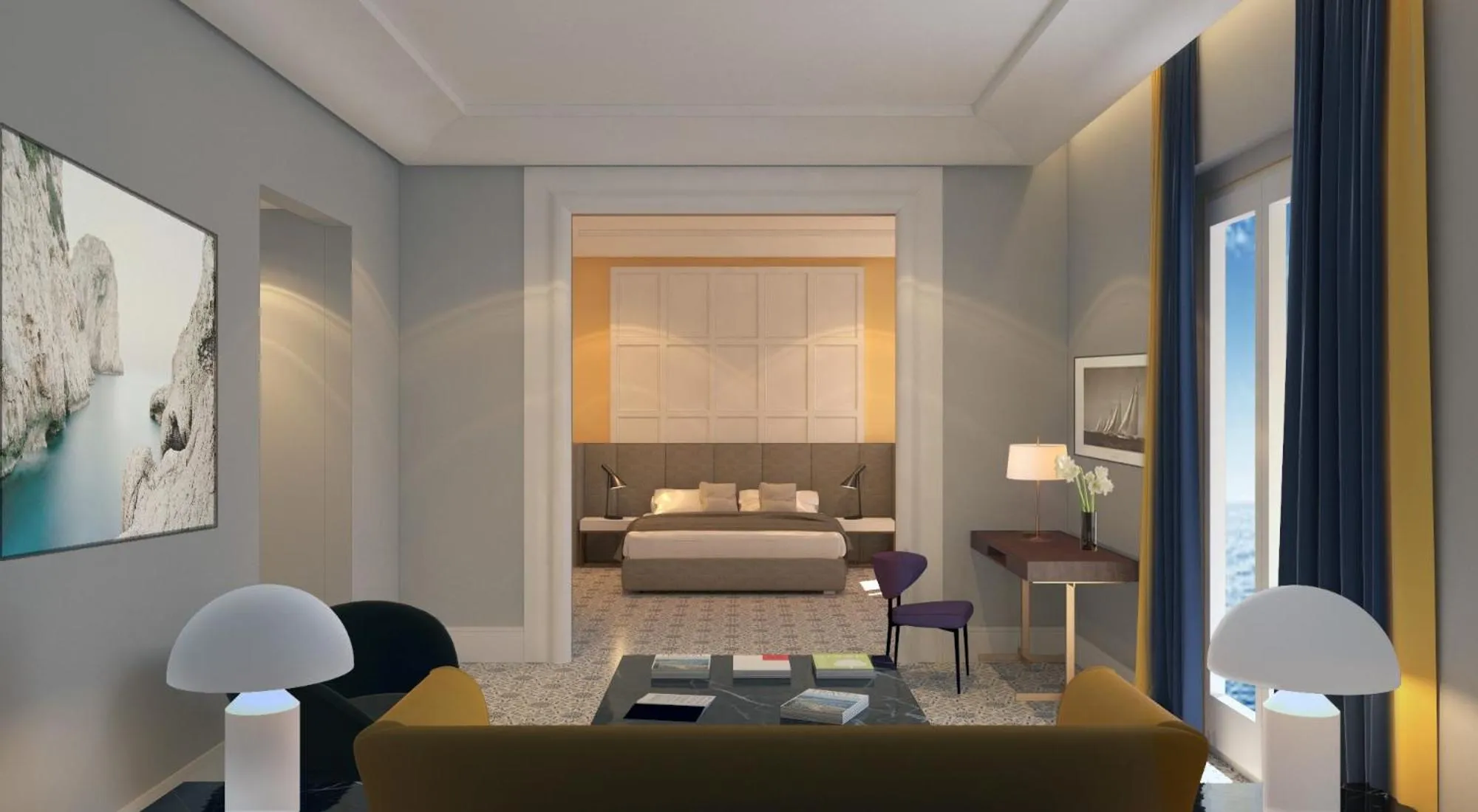 Bed in Regina Isabella-Resort Spa Restaurant