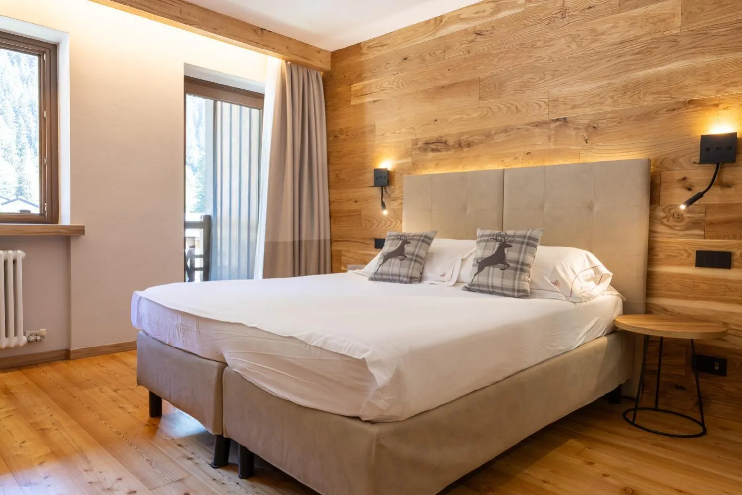 Bed in Hotel Relais Des Glaciers - Adults Only