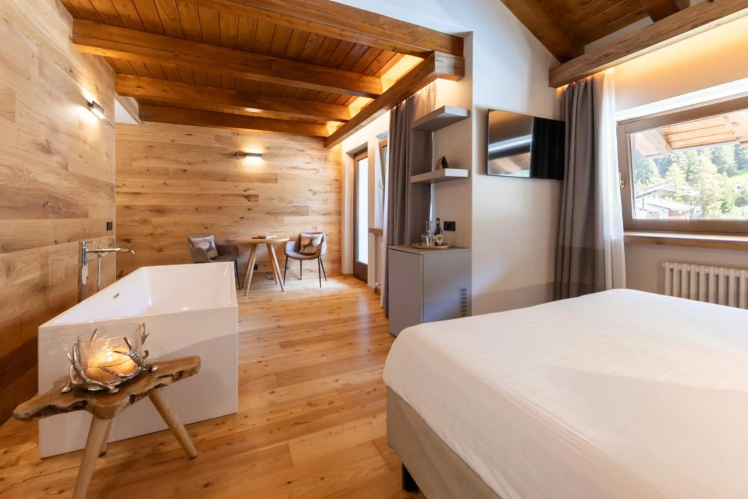 Bed in Hotel Relais Des Glaciers - Adults Only