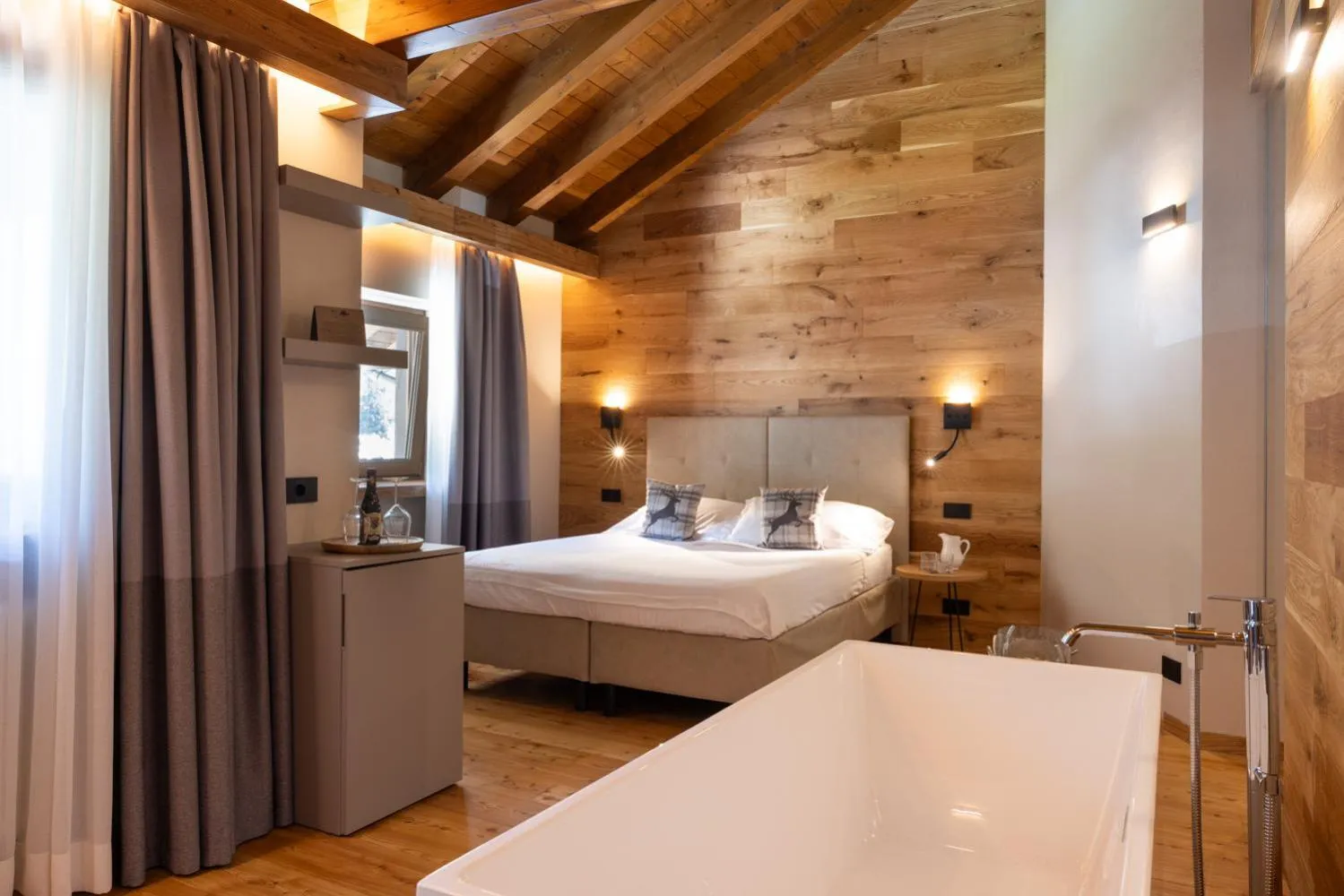 Bed in Hotel Relais Des Glaciers - Adults Only