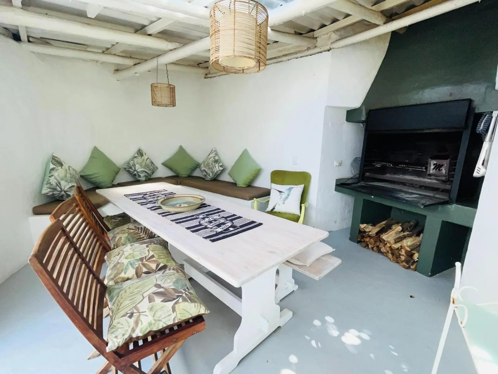 BBQ facilities in Summerhill Self-Catering Accommodation St Francis Bay