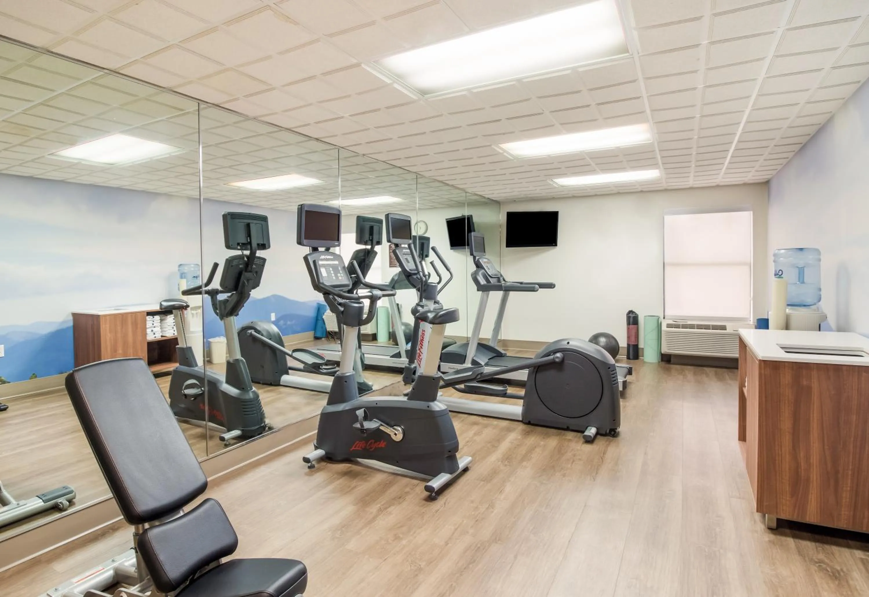 Fitness centre/facilities in Clarion Pointe New Bern