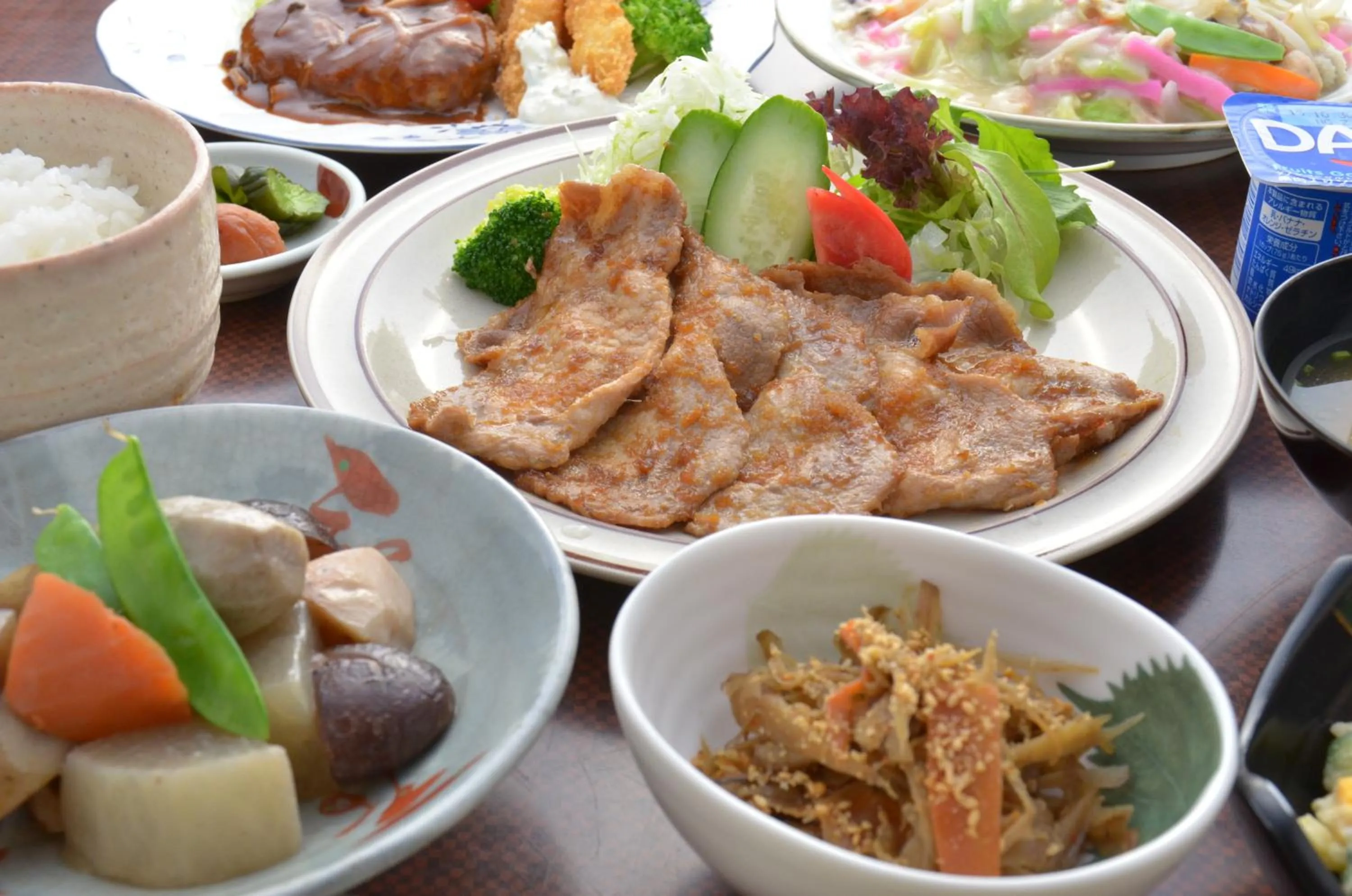 Food and drinks in Isahaya Daiichi Hotel