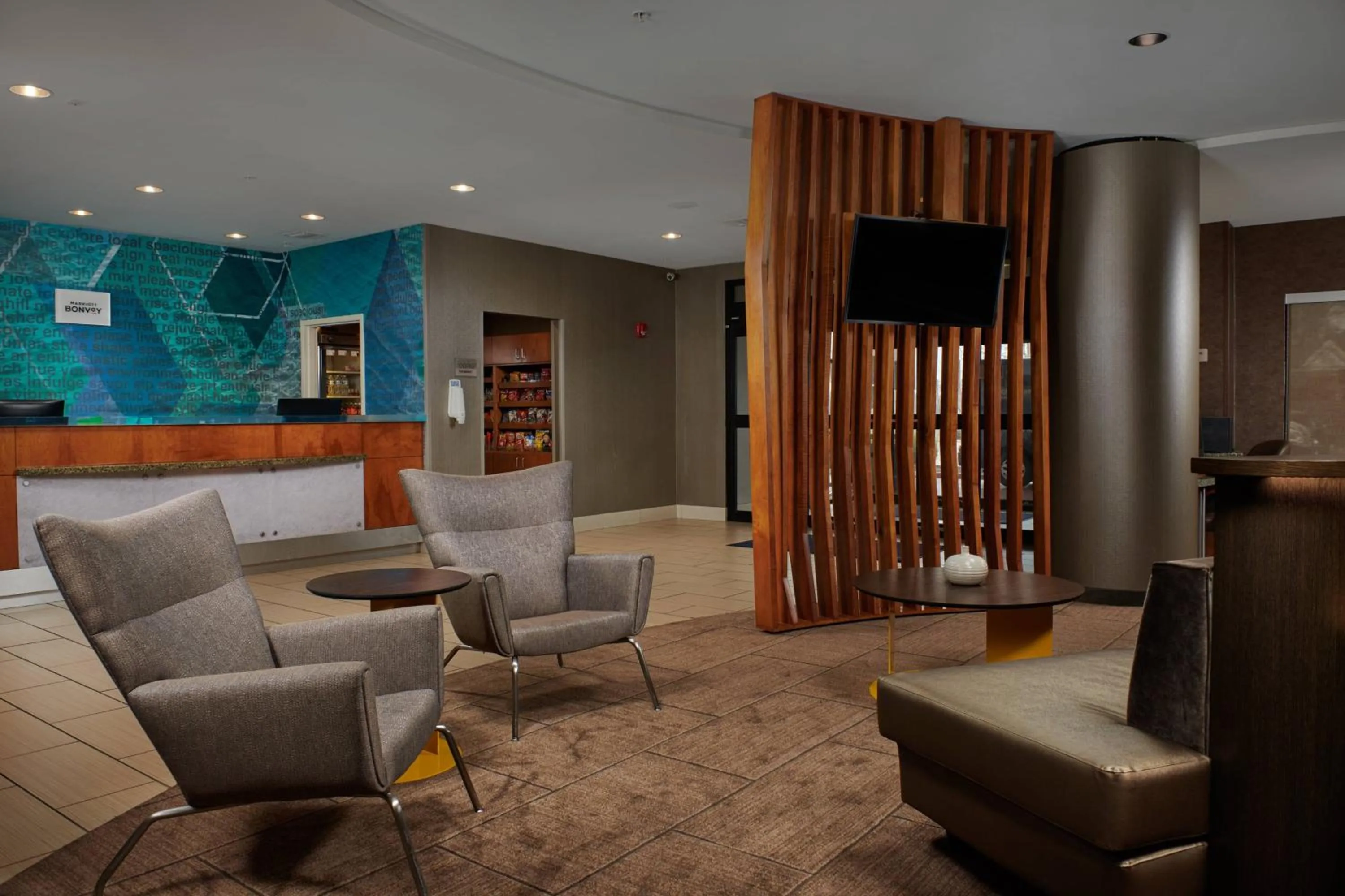 Lobby or reception in SpringHill Suites by Marriott Baton Rouge North / Airport