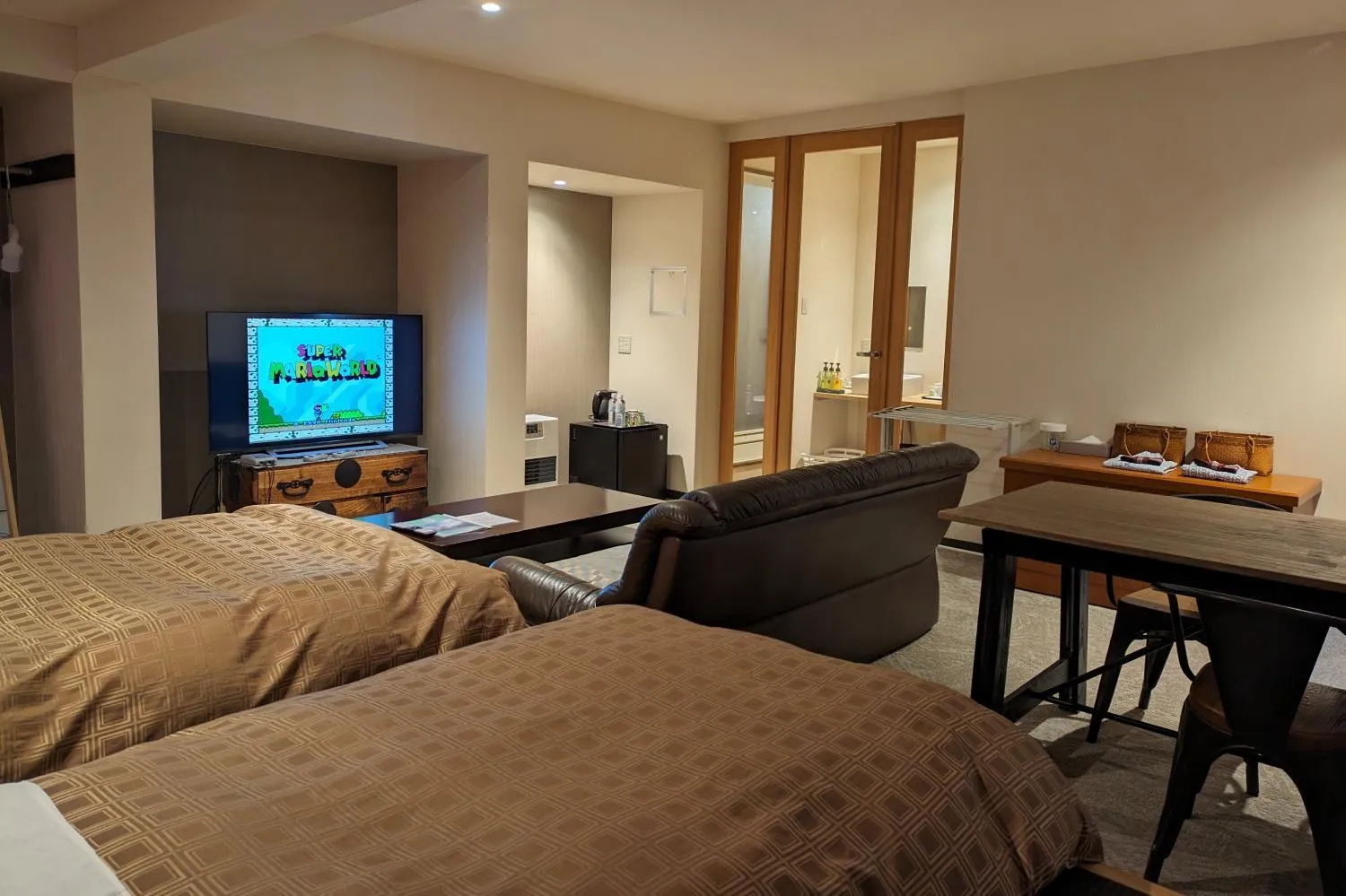 Photo of the whole room, Bed in Kusatsu Onsen Eidaya