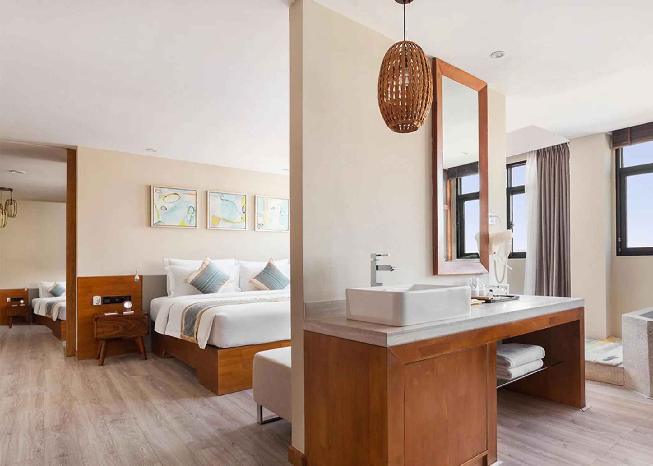 Property building, Bed in G Mekong Hotel Phom Penh