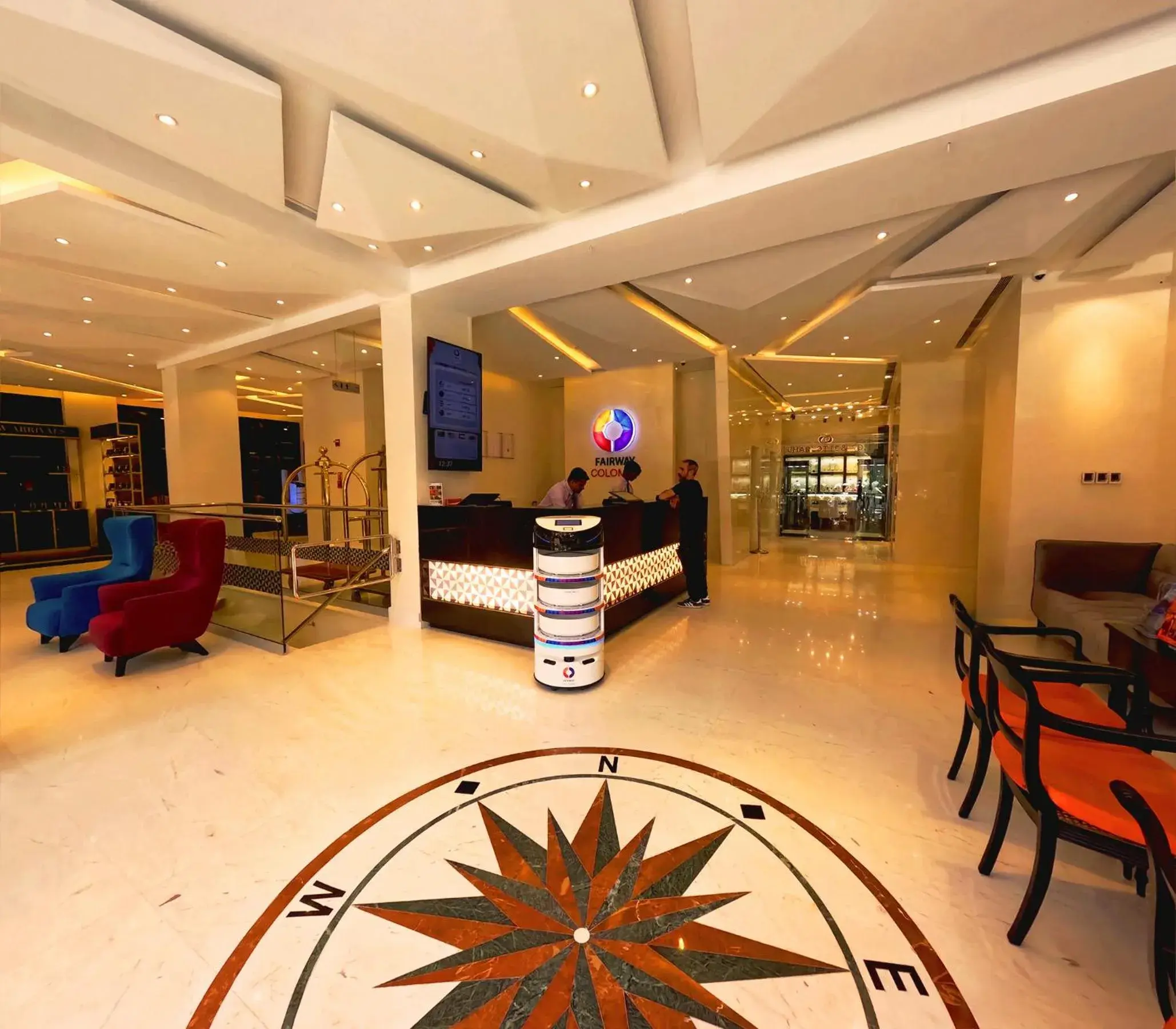 Lobby or reception in Fairway Colombo - Sri Lanka's First Hotel With Robot Technology Lobby or reception in Fairway Colombo - Sri Lanka's First Hotel With Robot Technology